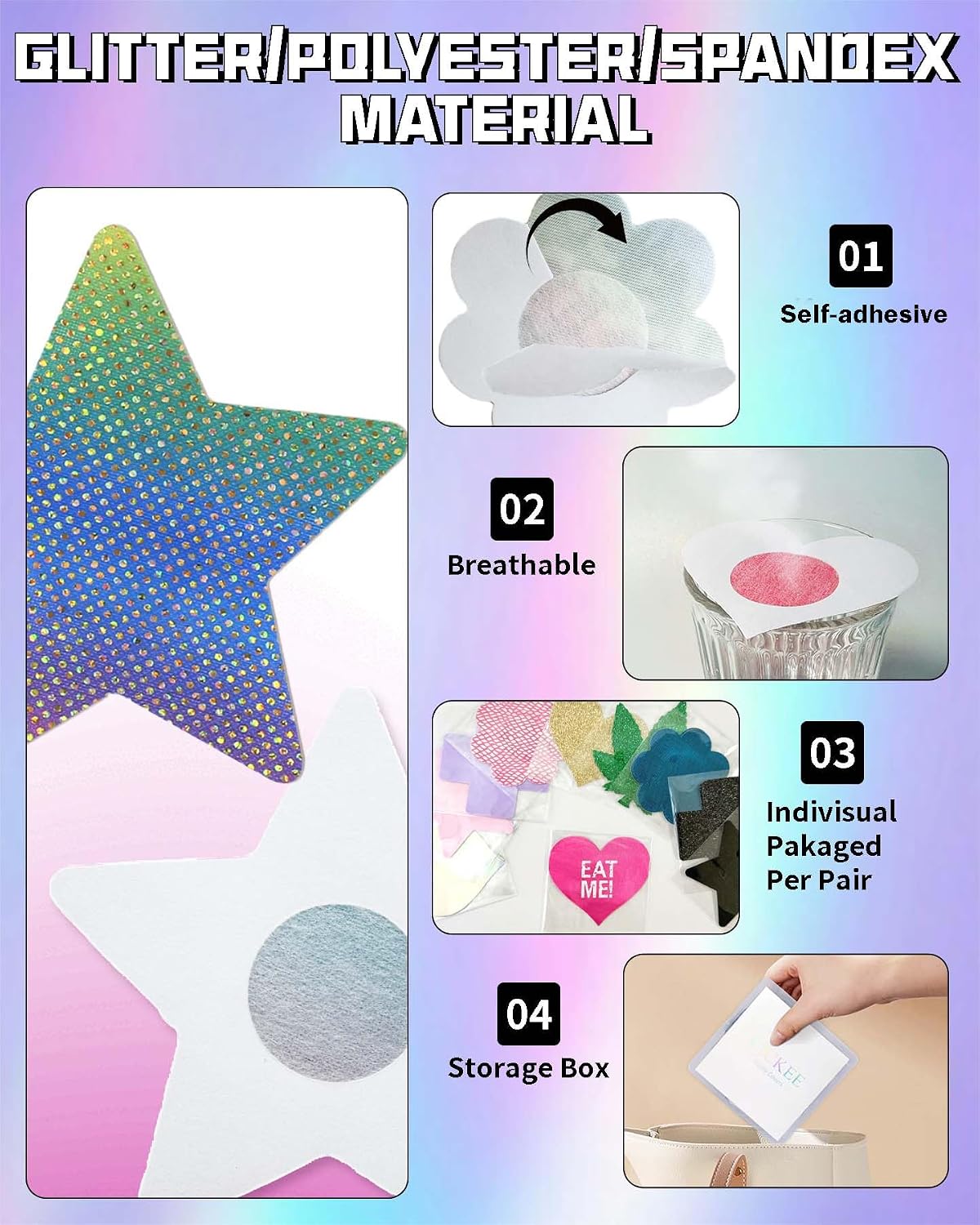 CICKEE Disposable Nipple Covers Pasties — image 2