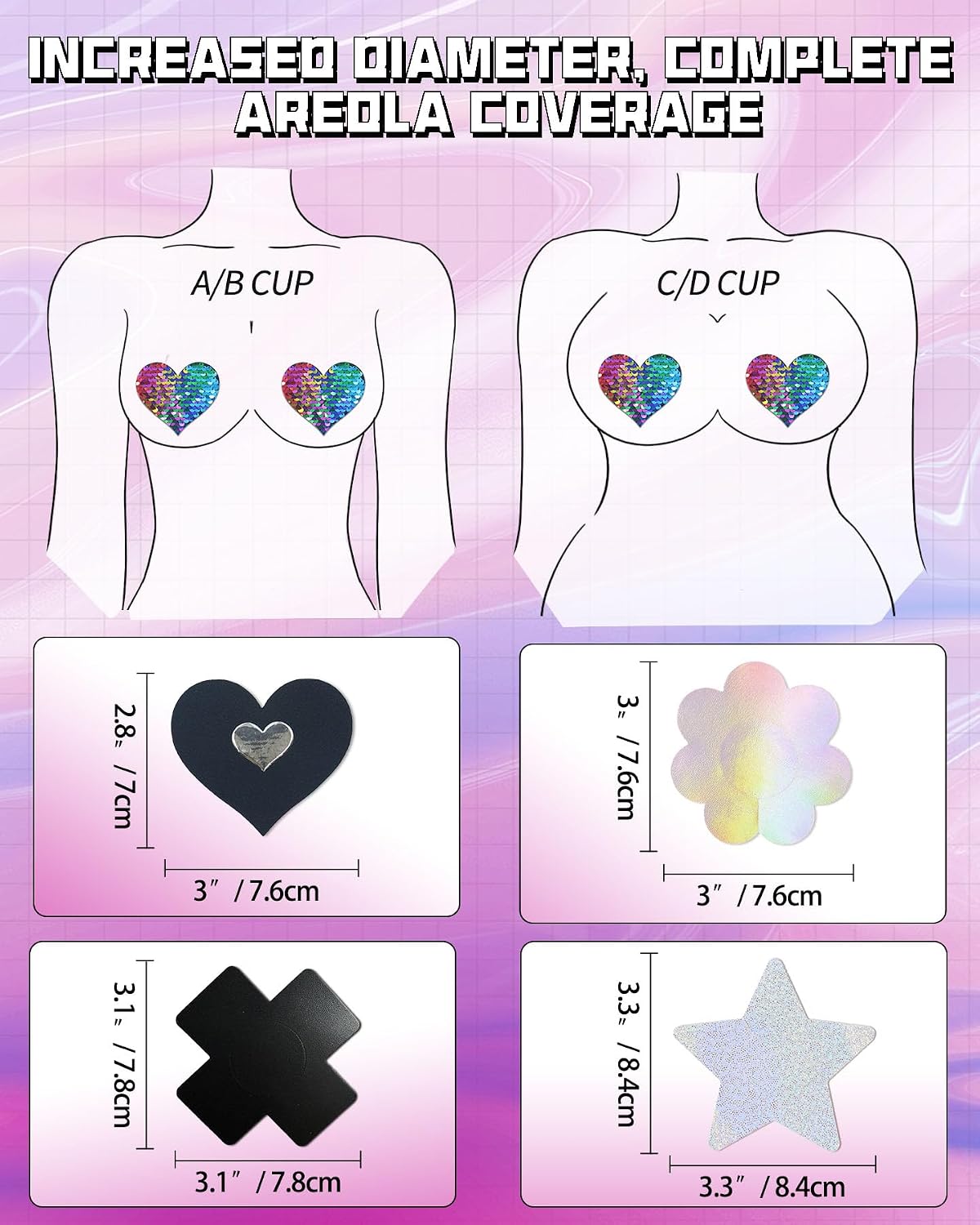 CICKEE Disposable Nipple Covers Pasties — image 3