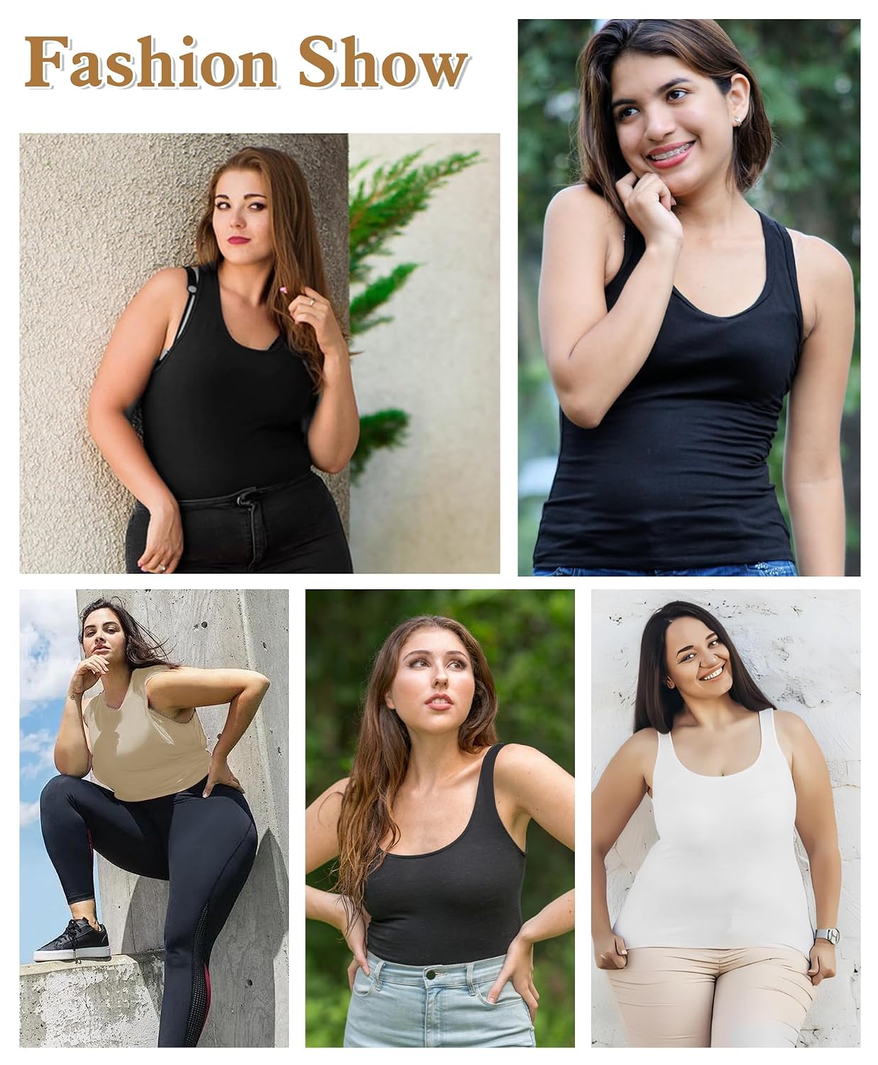 VELISDE Women's Plus Size Shapewear Tank Top — image 6