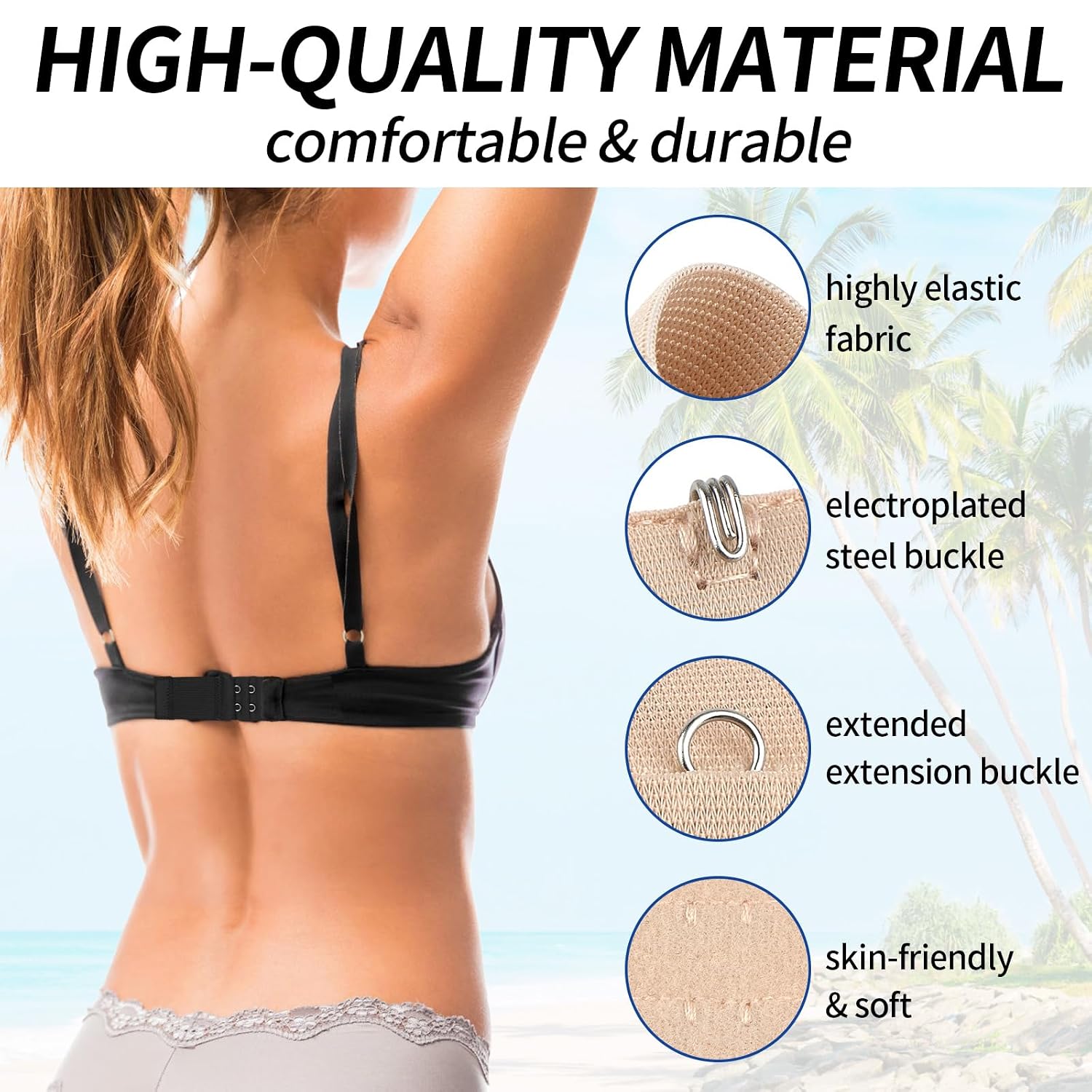 PEASUG 2 Hook Bra Extenders Set — image 4