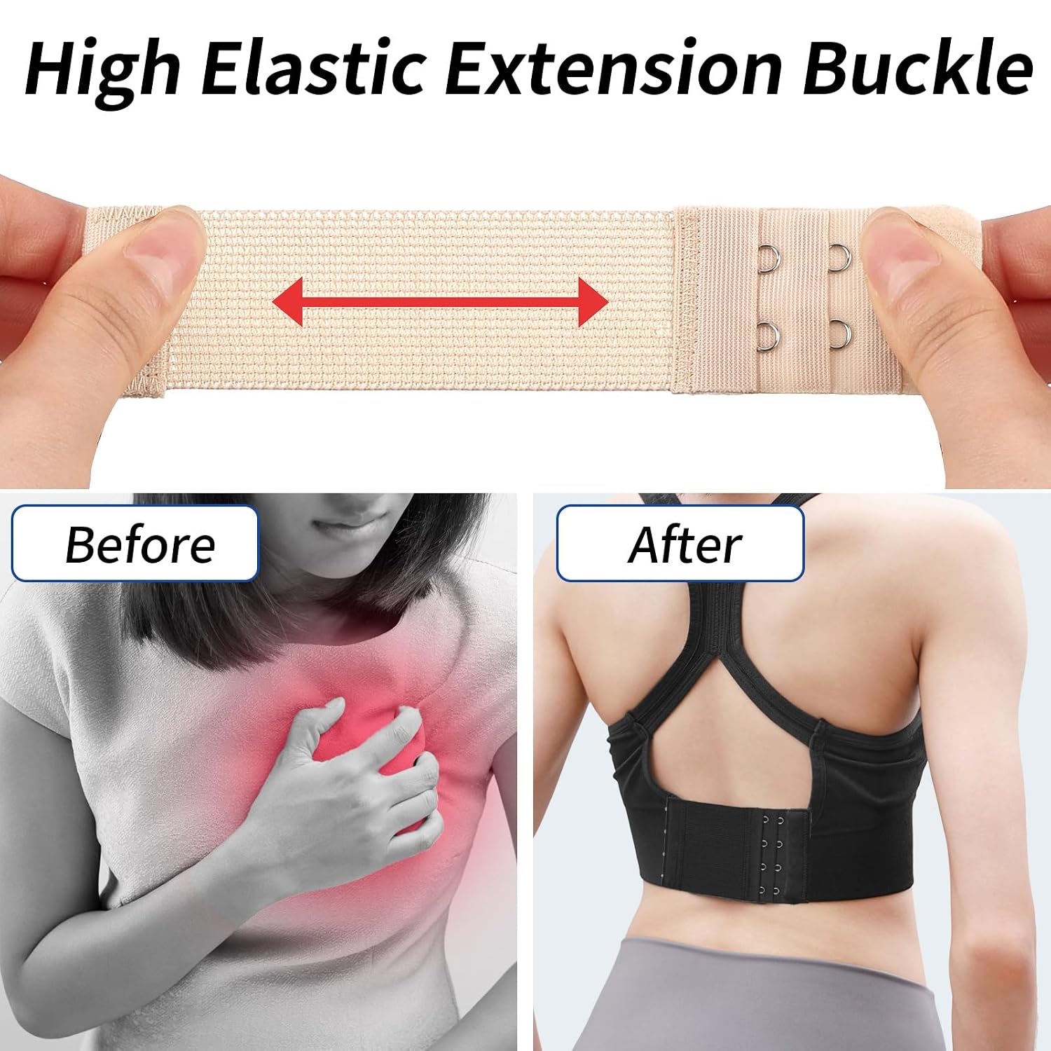 PEASUG 2 Hook Bra Extenders Set — image 7