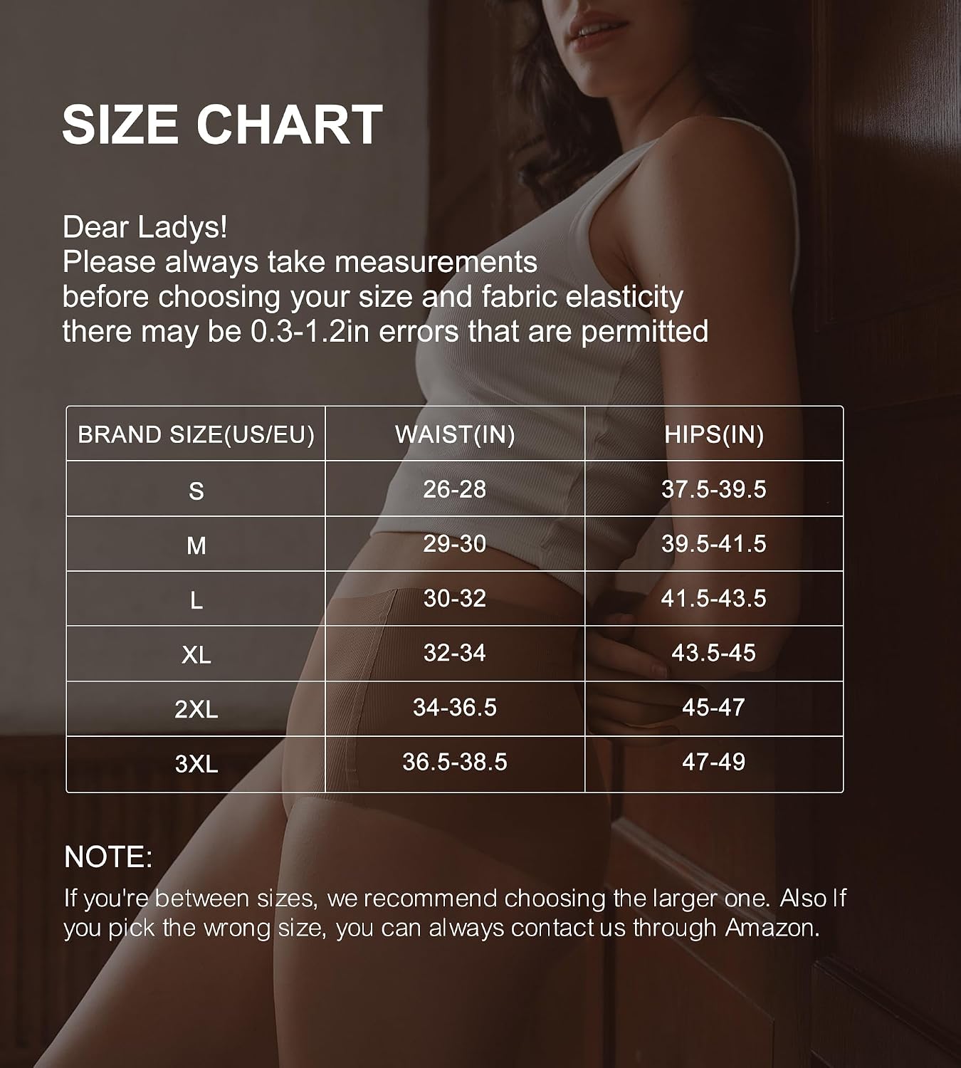 SHARICCA Seamless High Waisted Briefs for Women — image 7