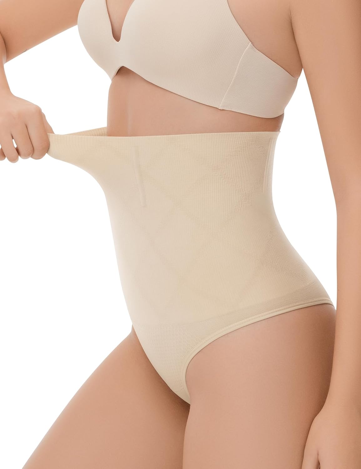 SOL LORA High Waisted Tummy Control Thong Shapewear