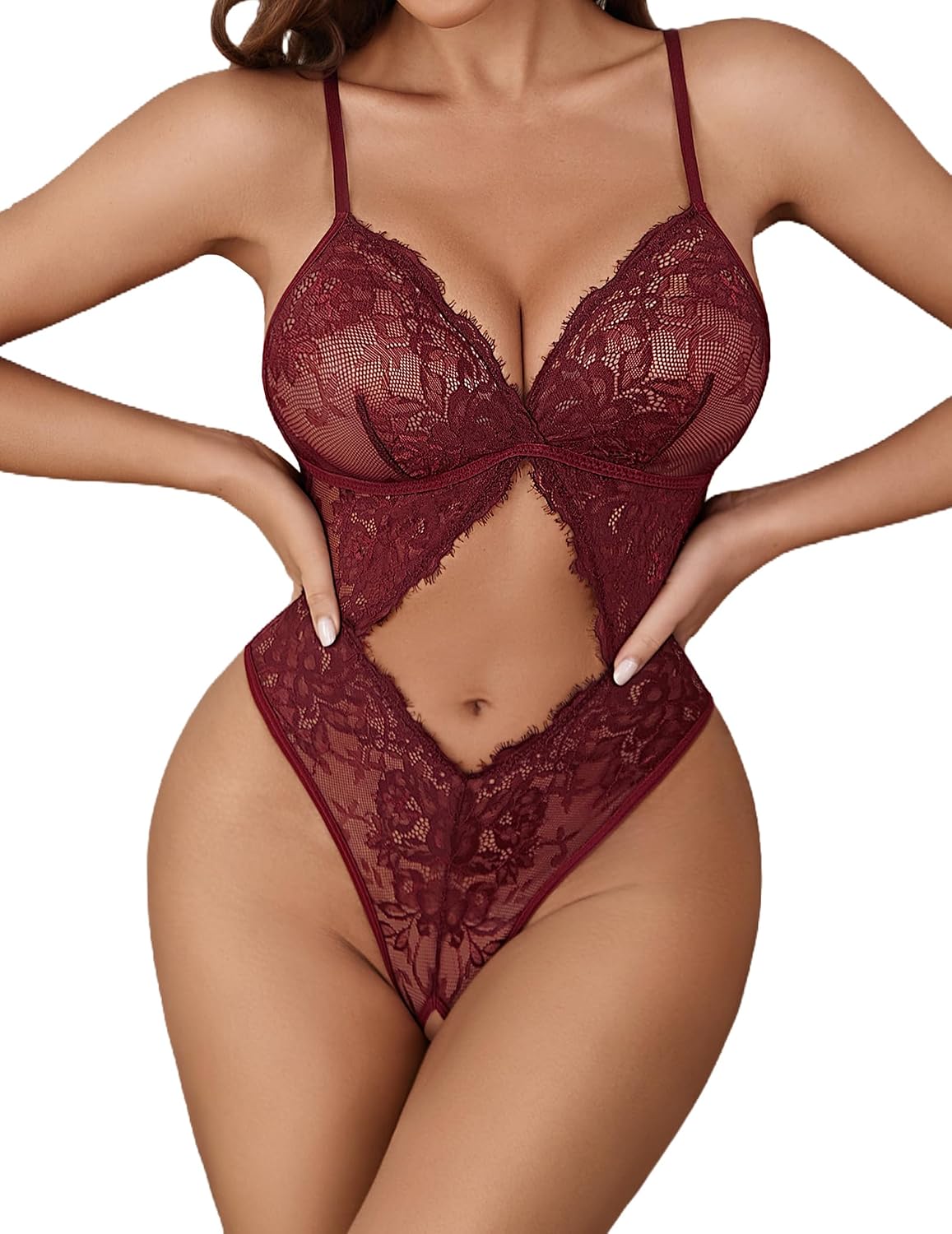Avidlove Lace Teddy One Piece Bodysuit for Women — image 11