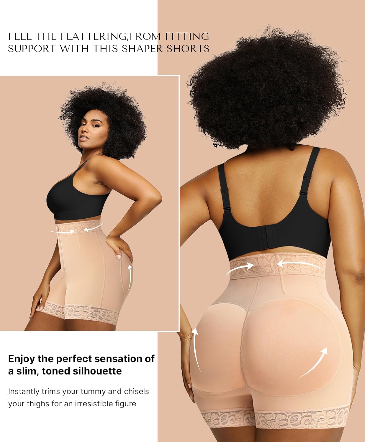 SHAPELLX Tummy Control Shapewear Shorts — image 2