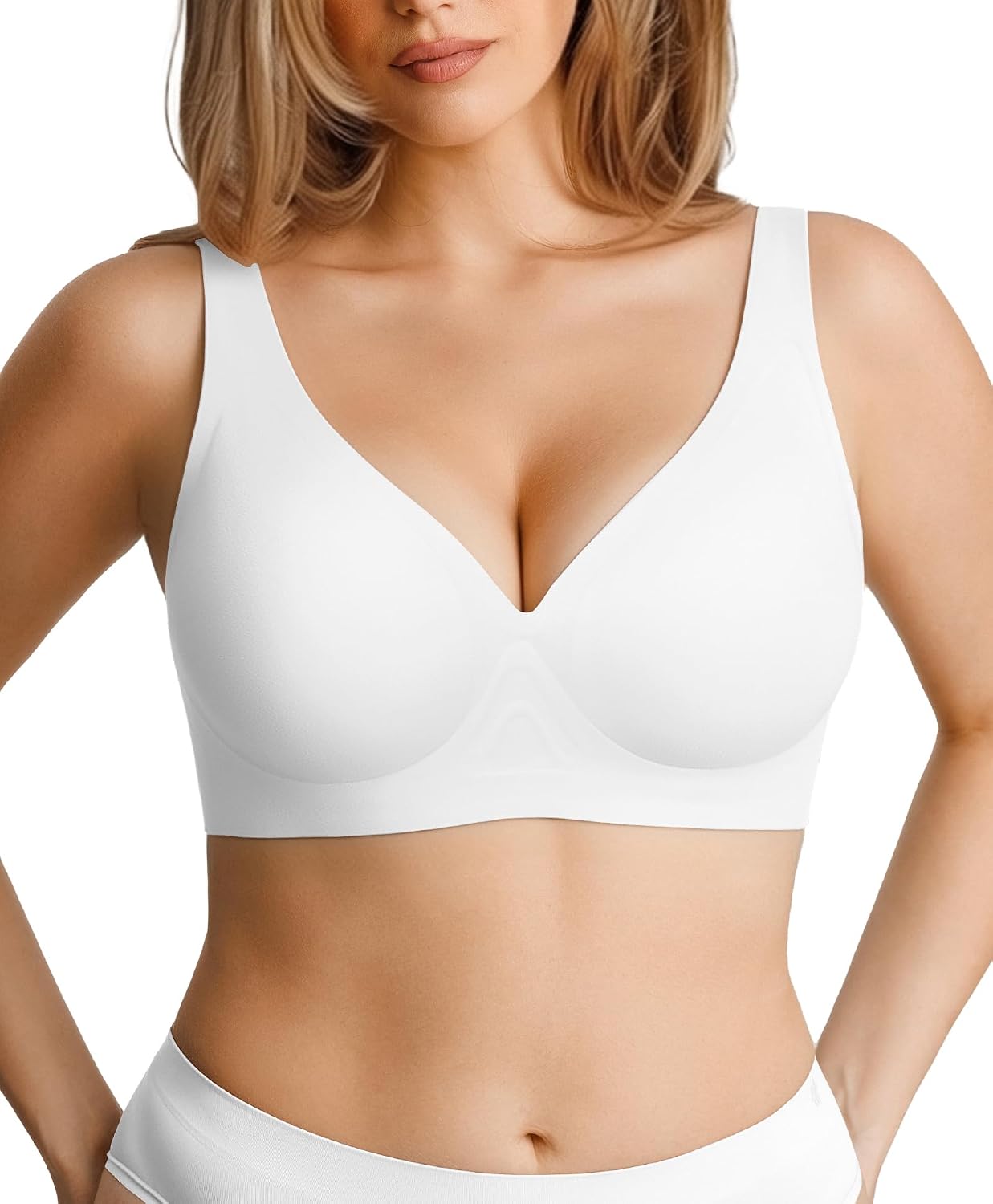 Popilush Wireless Seamless No Underwire Bra