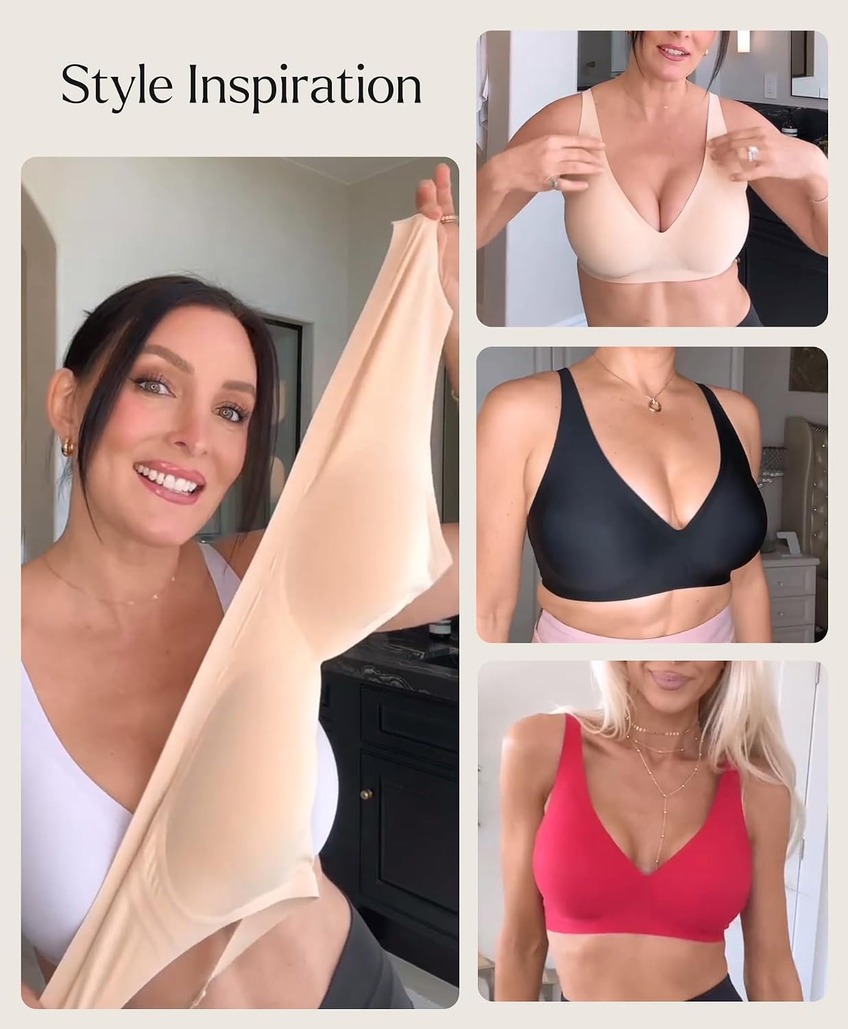 Popilush Wireless Seamless No Underwire Bra — image 6