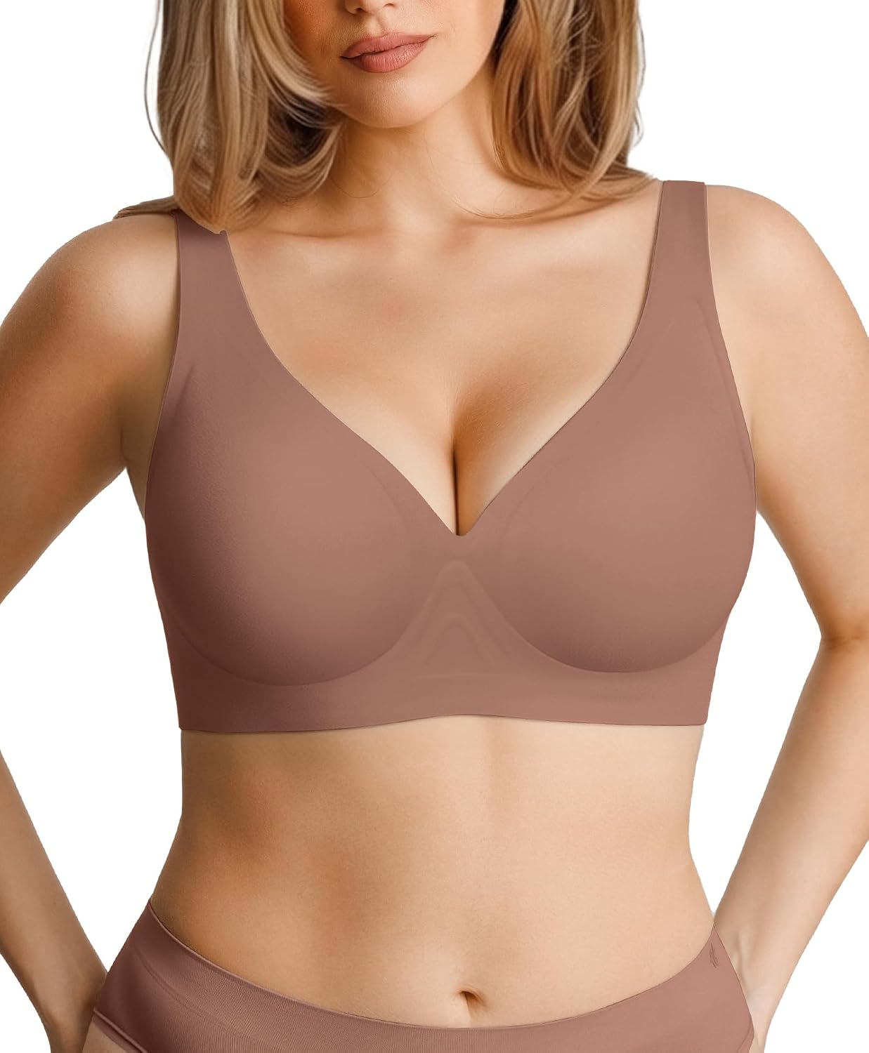 Popilush Wireless Seamless No Underwire Bra — image 8