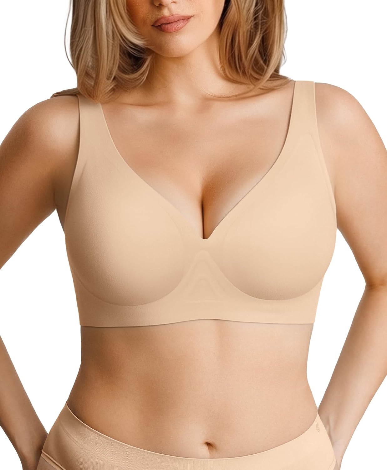 Popilush Wireless Seamless No Underwire Bra — image 9