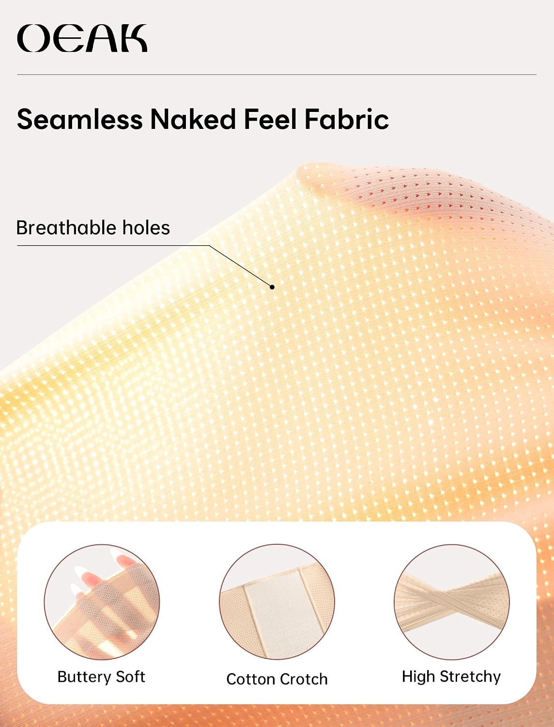 OEAK High Waisted Tummy Control Shapewear — image 4