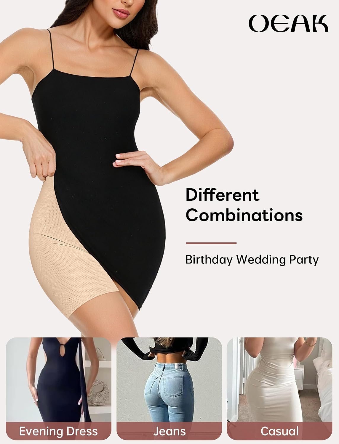 OEAK High Waisted Tummy Control Shapewear — image 5