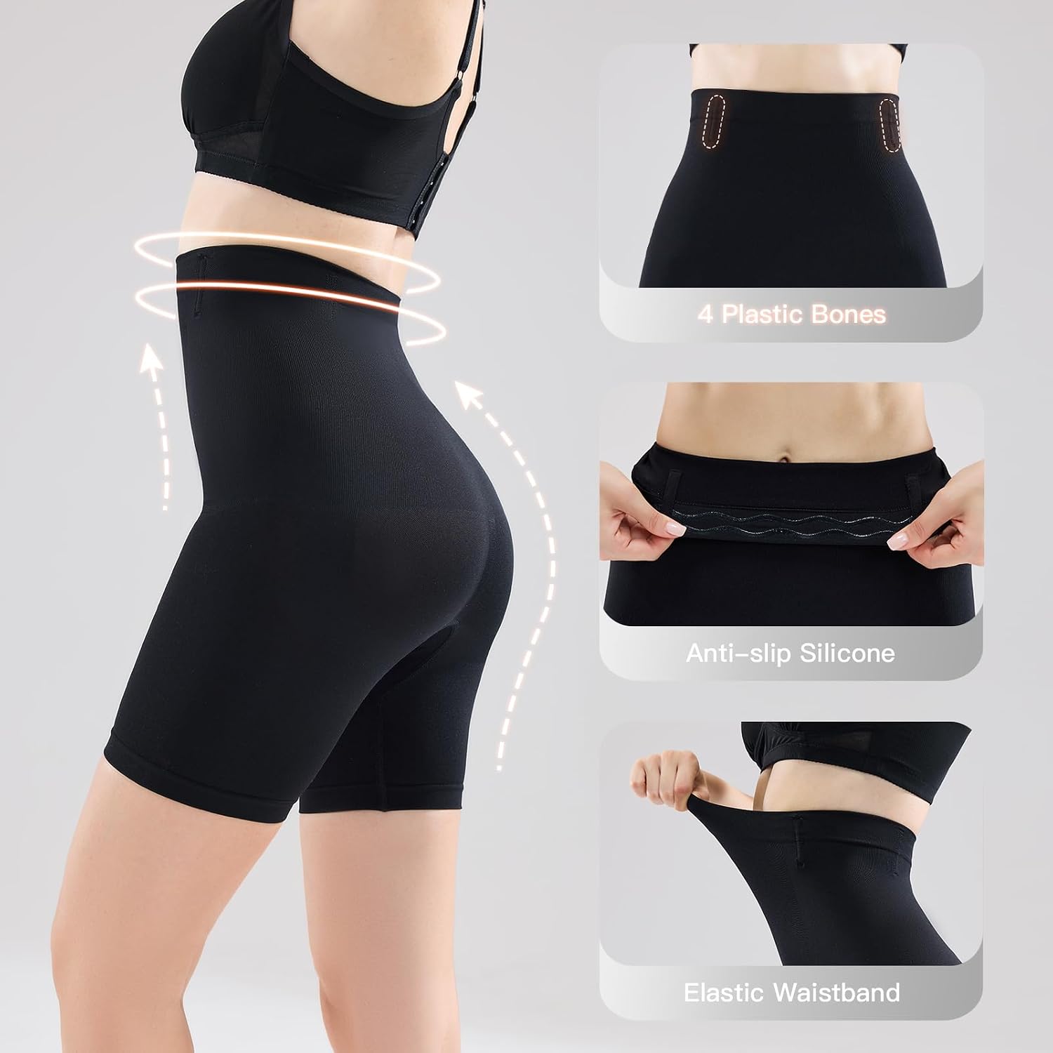 Yilanmy High Waisted Shapewear Shorts — image 3