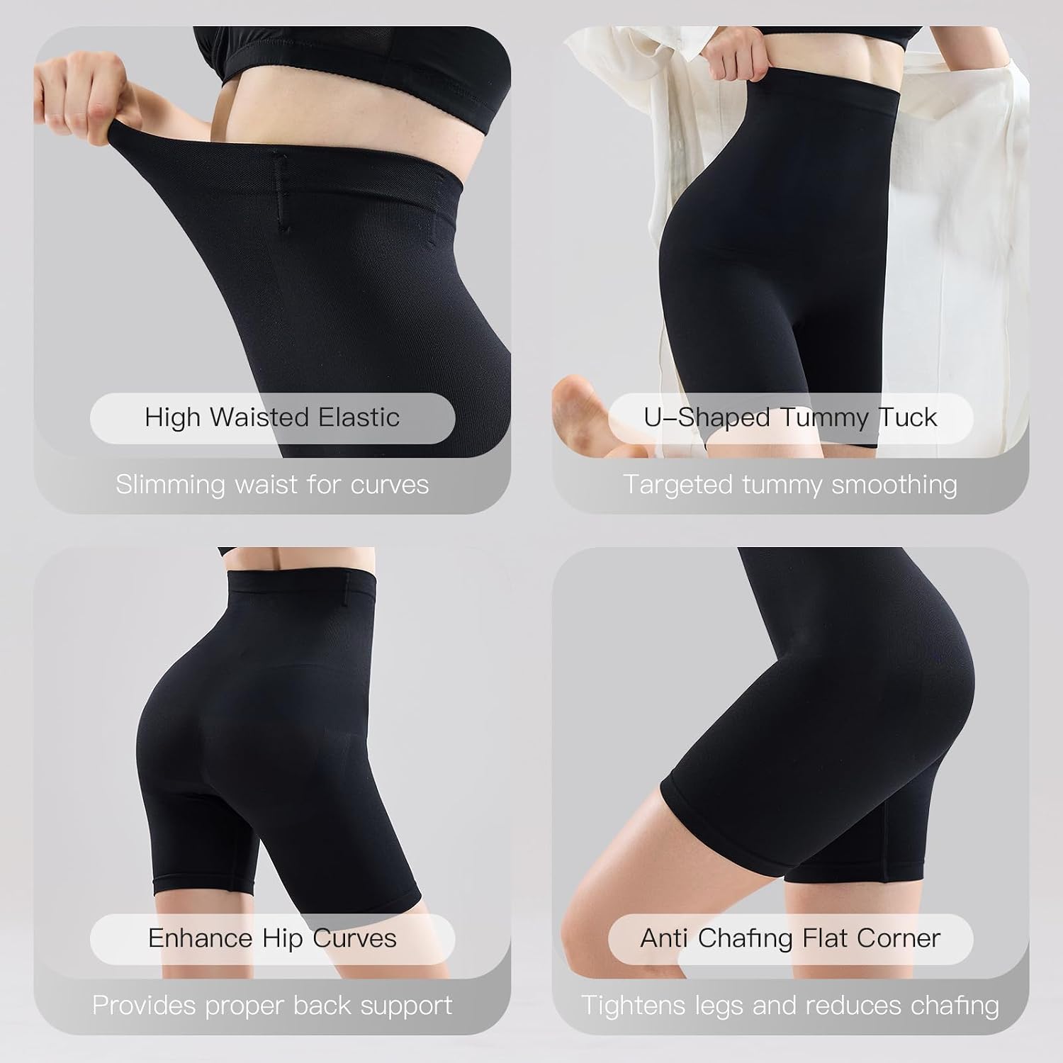 Yilanmy High Waisted Shapewear Shorts — image 4