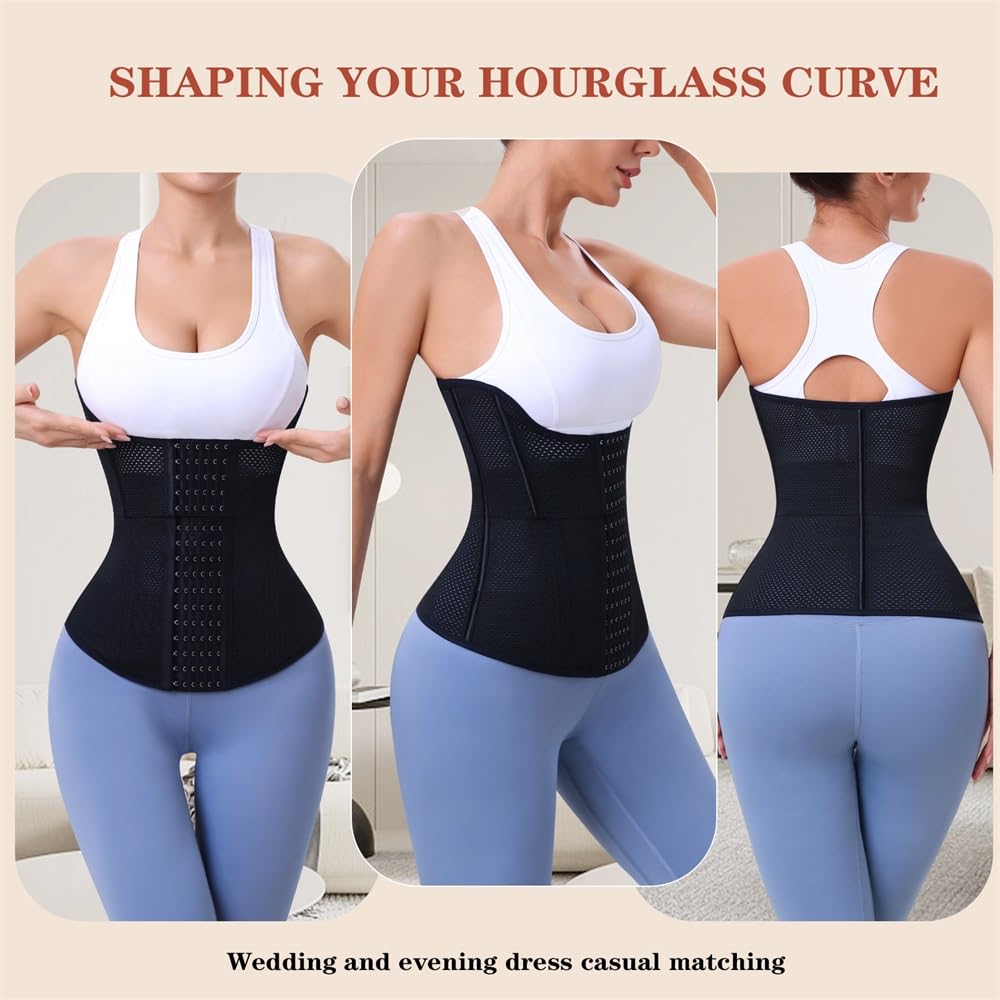 MISTHIN Steel Boned Waist Trainer Corset — image 4