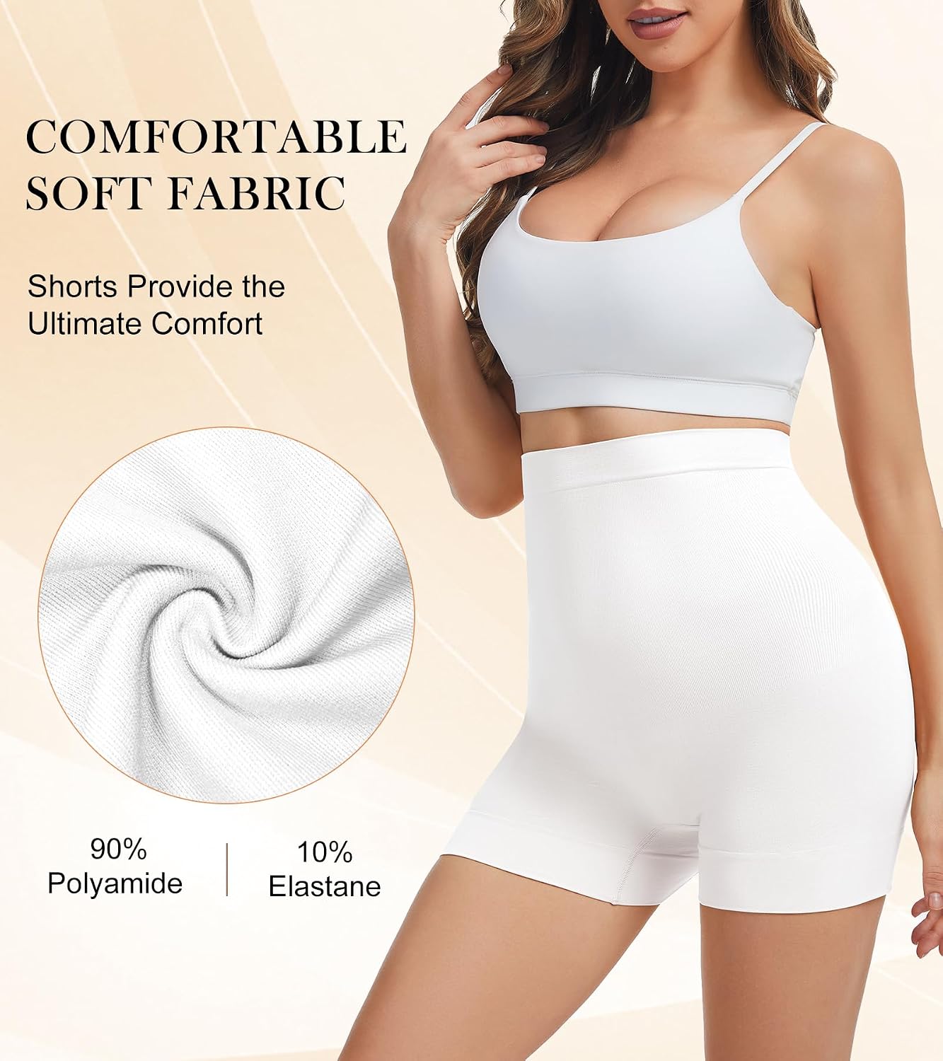 ciksob High Waisted Shapewear Shorts for Women — image 6