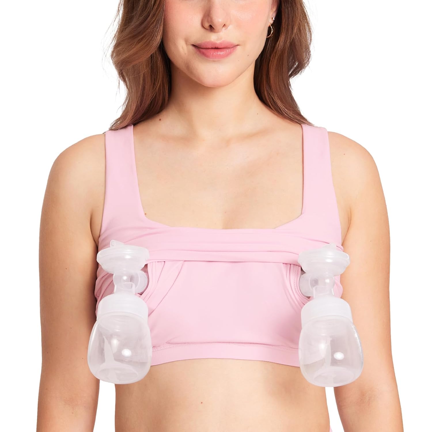 MOMANDA Longline Square Neck Pumping Bra — image 7