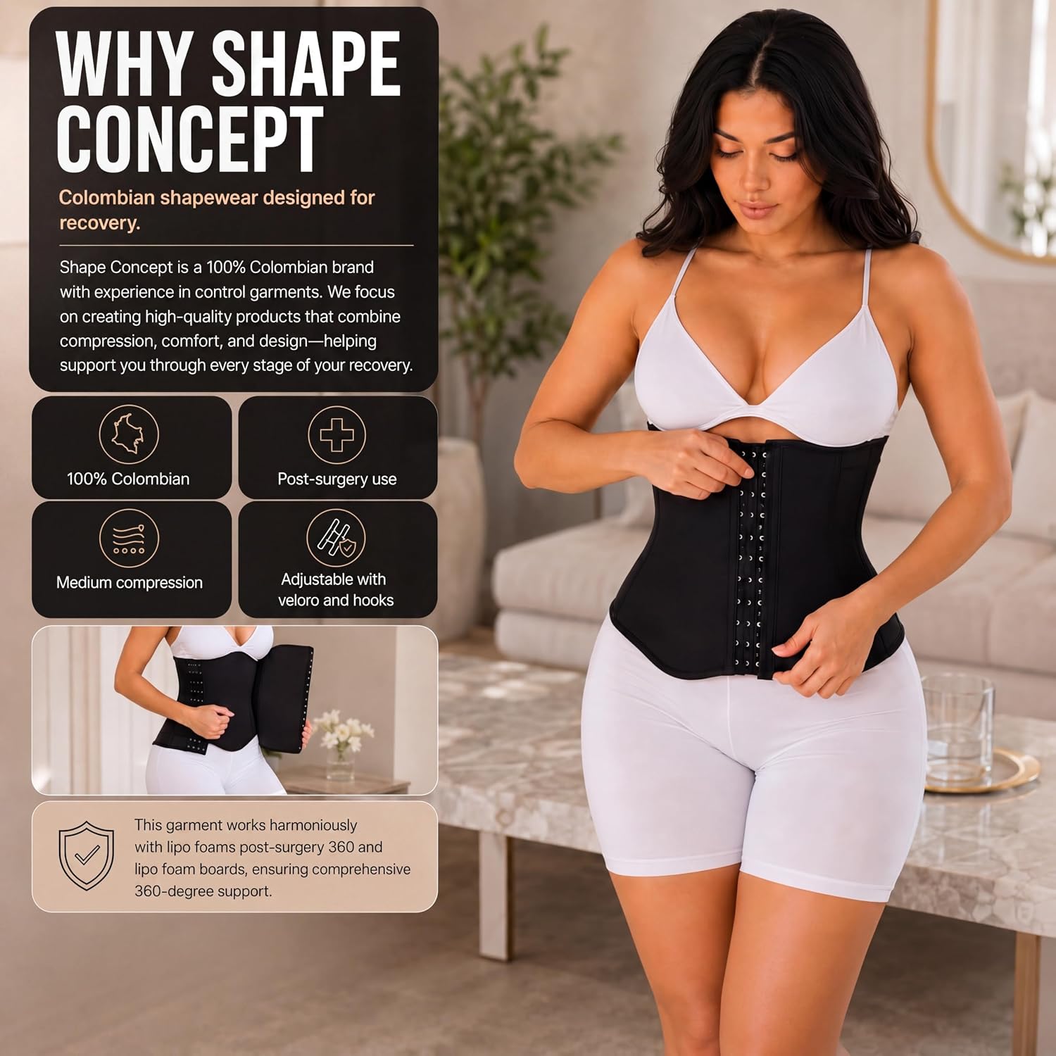 SHAPE CONCEPT 360 Abdominal Binder for Women — image 4