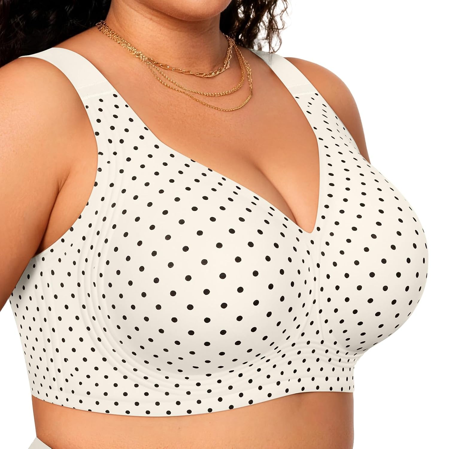 OEAK Women's Wireless Jelly Push Up Bra — image 12