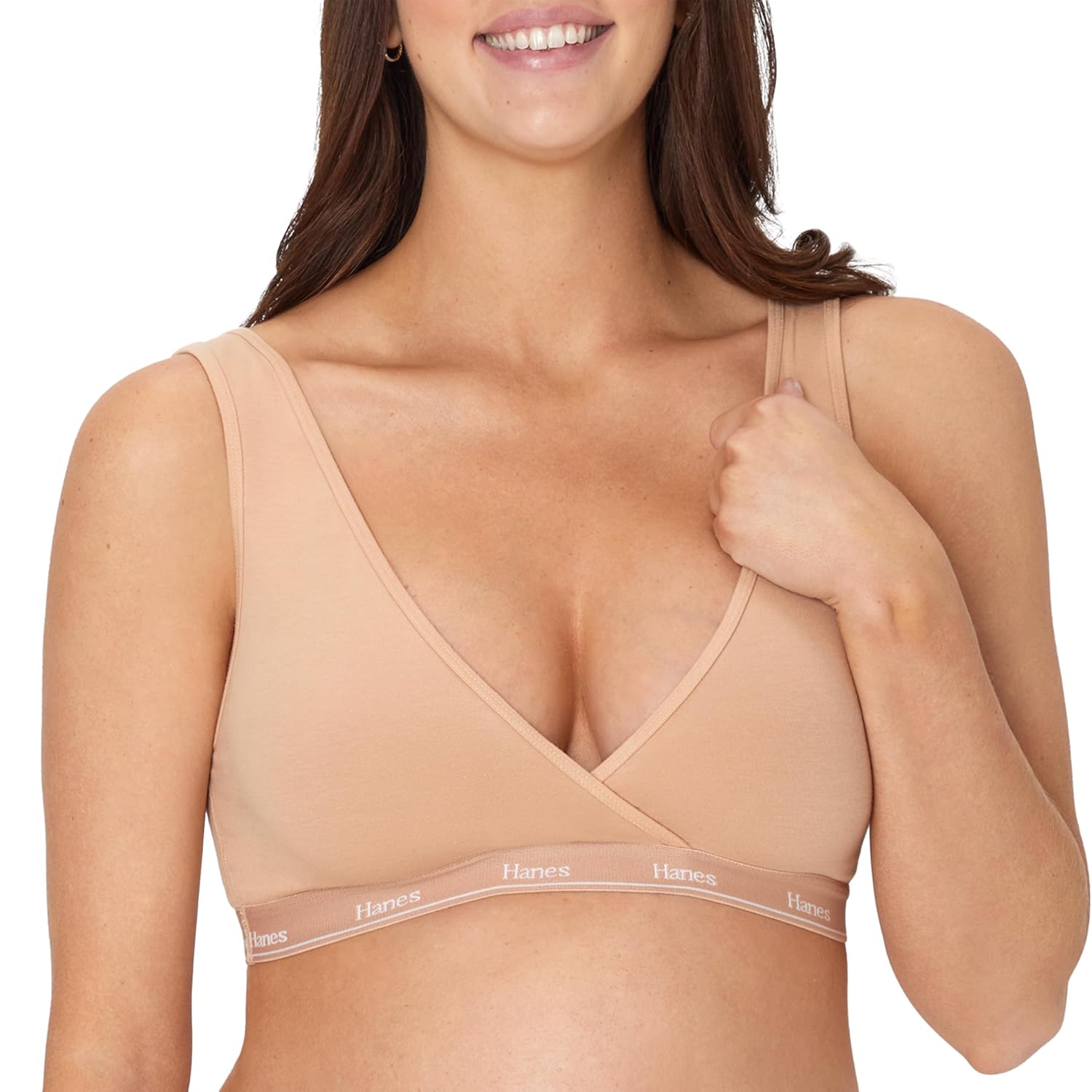 Hanes Women's Maternity Nursing Bralette — image 6