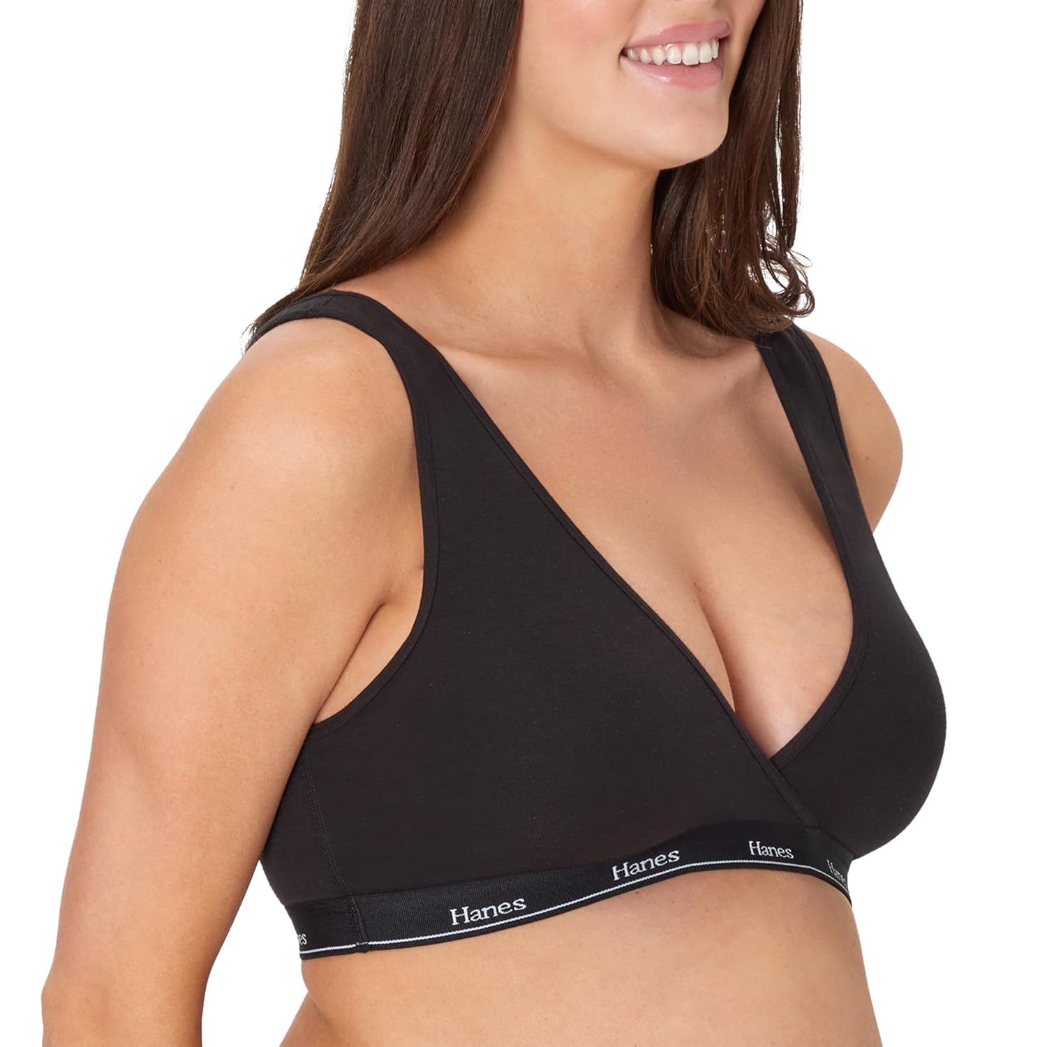 Hanes Maternity Nursing Bra Bralette — image 3