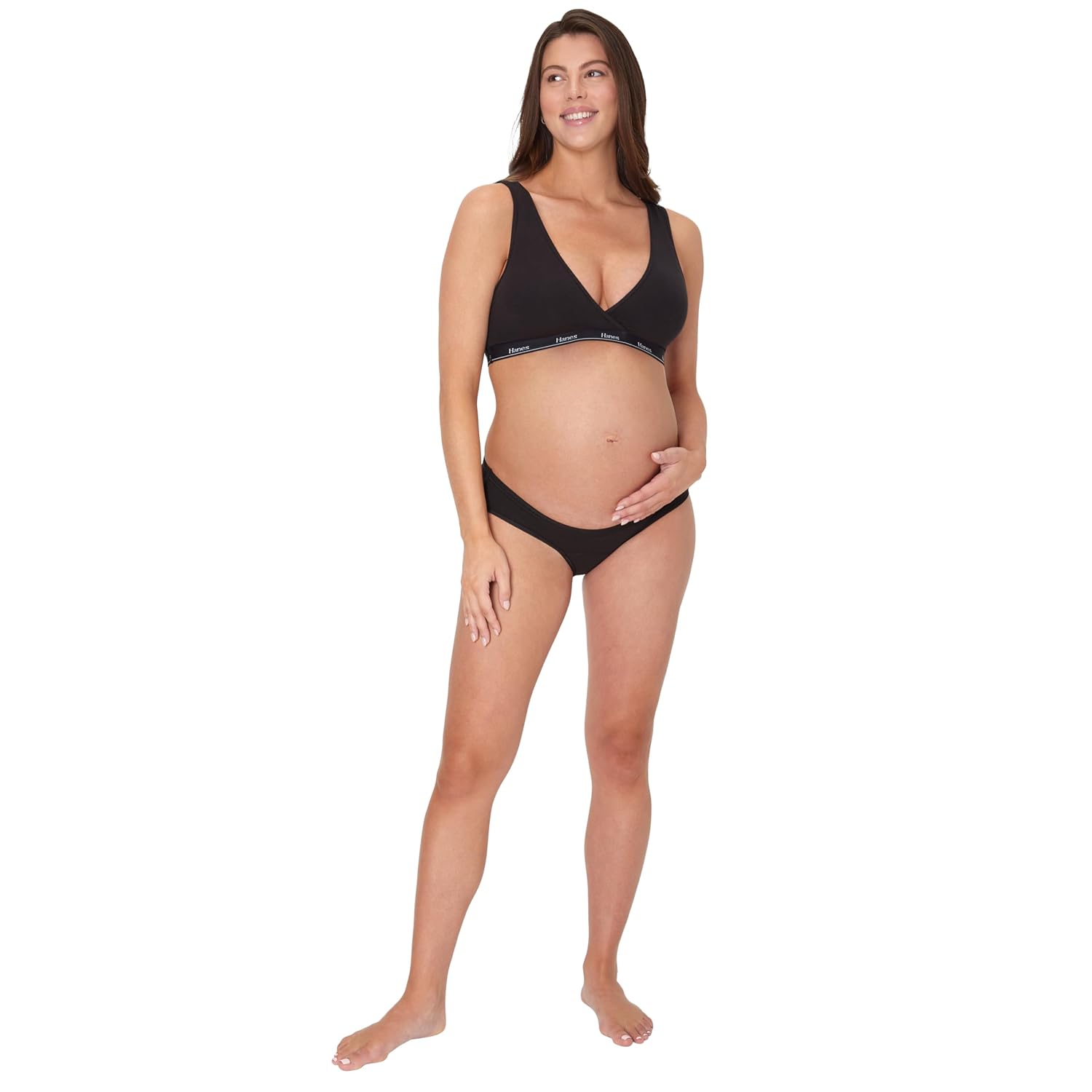 Hanes Maternity Nursing Bra Bralette — image 5
