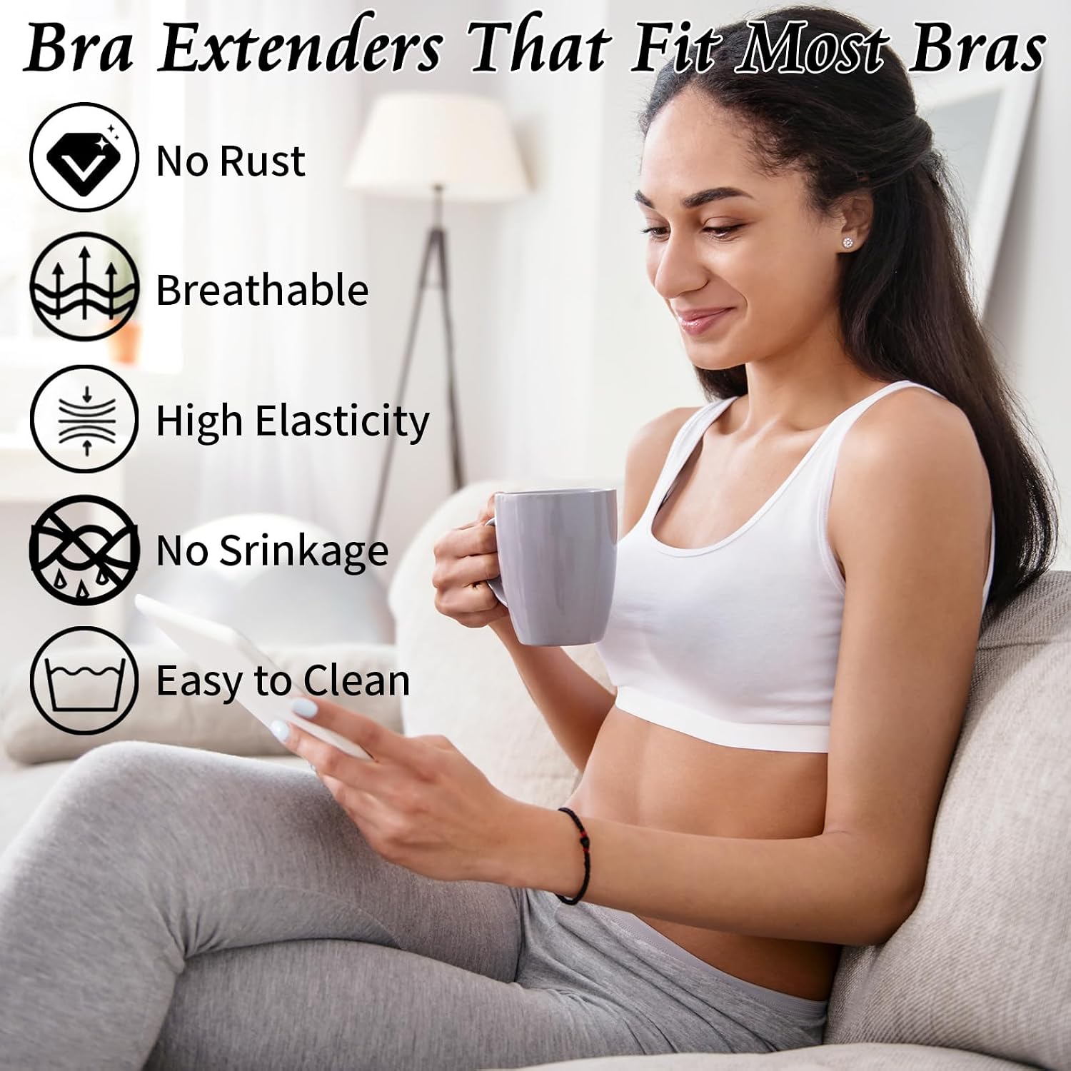 PEASUG Bra Extender Multi-Hook Set — image 4