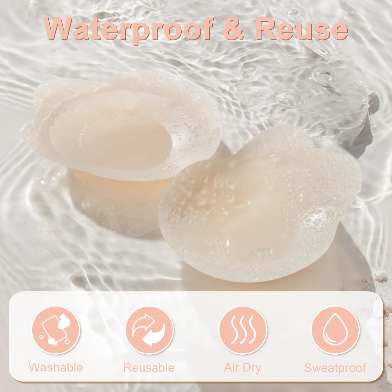 Satynova Thin Adhesive Nipple Covers with Lift — image 2