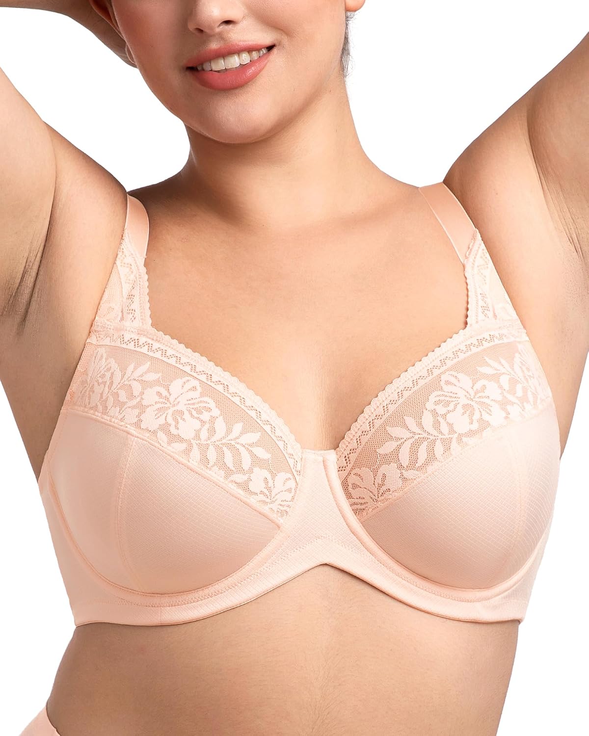 HSIA Full Coverage Minimizer Bra for Women — image 2