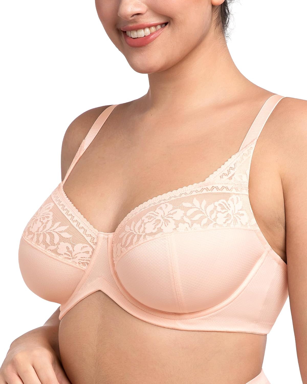 HSIA Full Coverage Minimizer Bra for Women — image 4