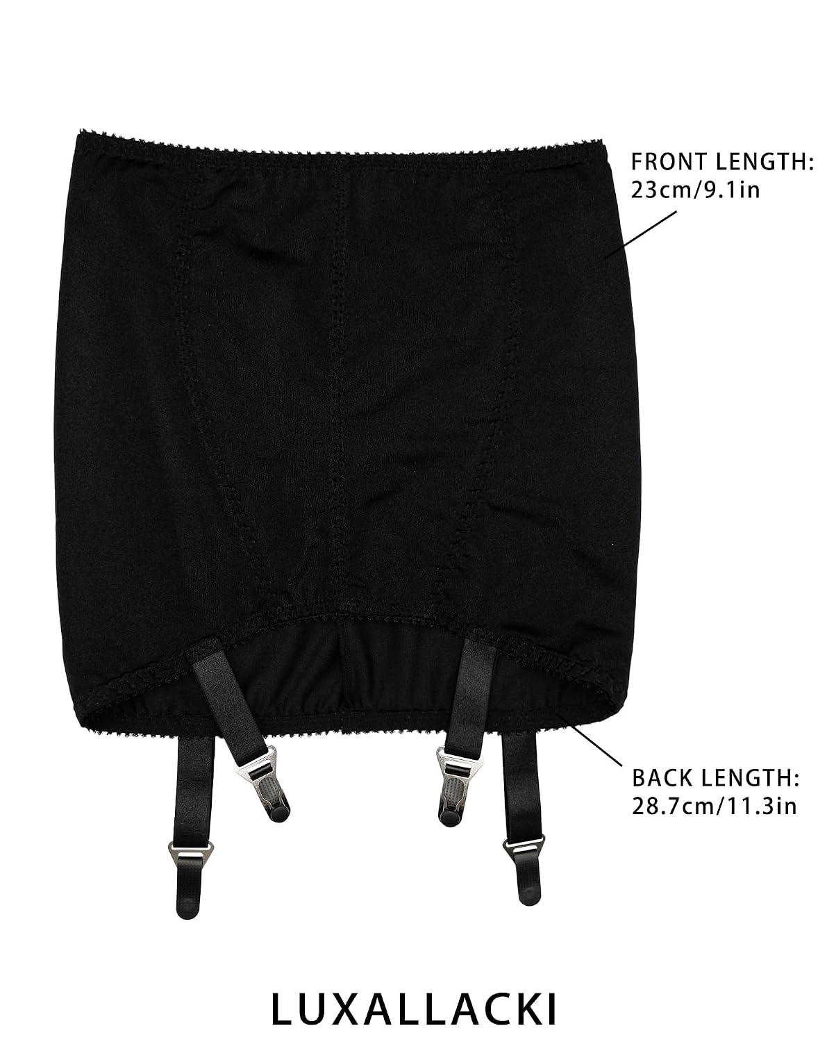 Luxallacki Stretchy Skirt-Style Garter Belt — image 2