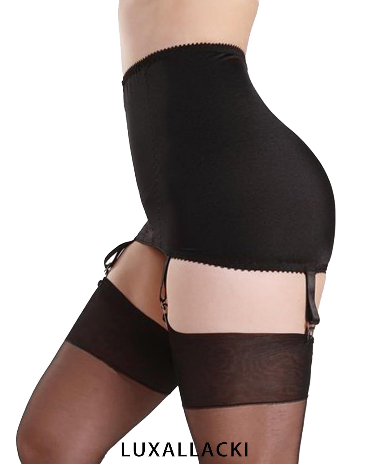Luxallacki Stretchy Skirt-Style Garter Belt — image 7