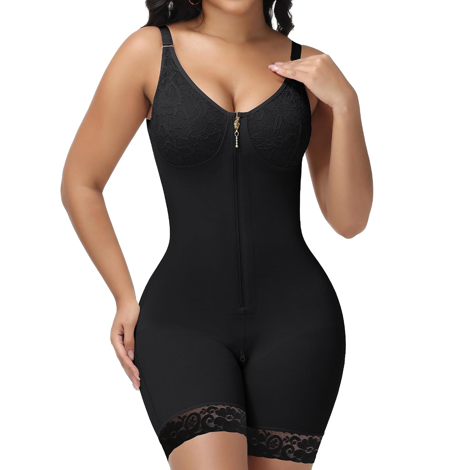 SHAPSHE Tummy Control Body Shaper with Bra