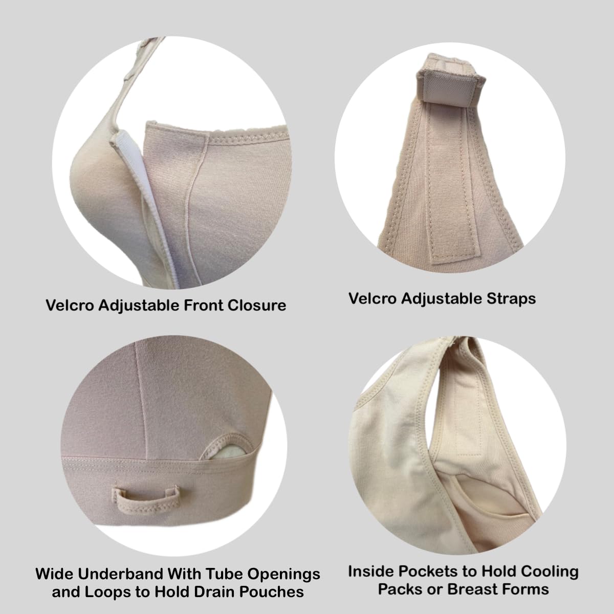 Alessandra B Mastectomy Recovery Front Closure Bra — image 5