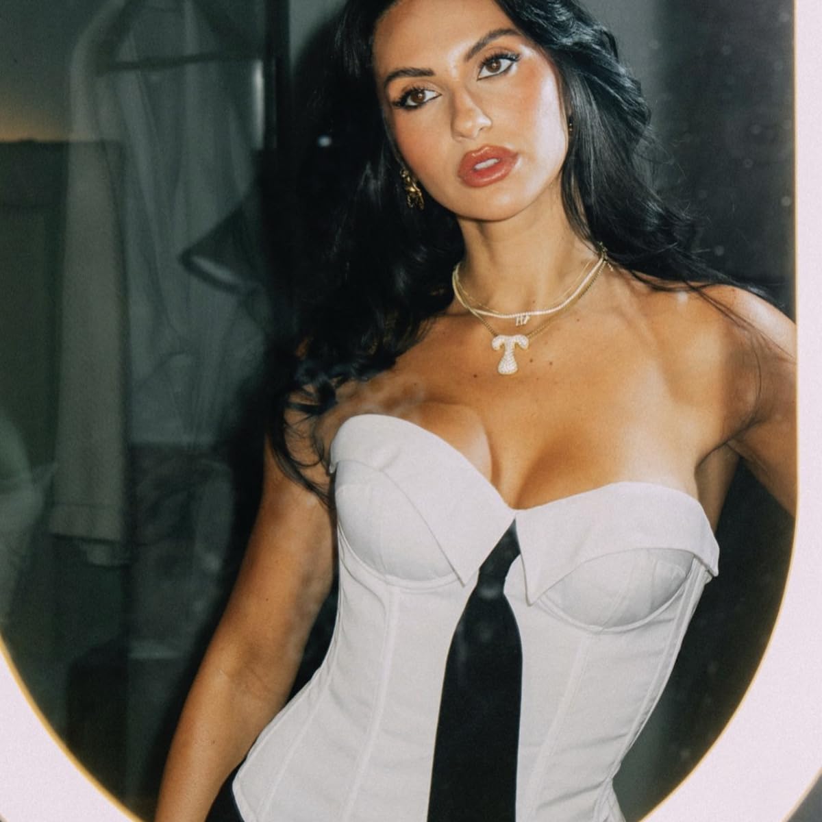 4UFIT Strapless Boned Corset Bustier Top — image 2