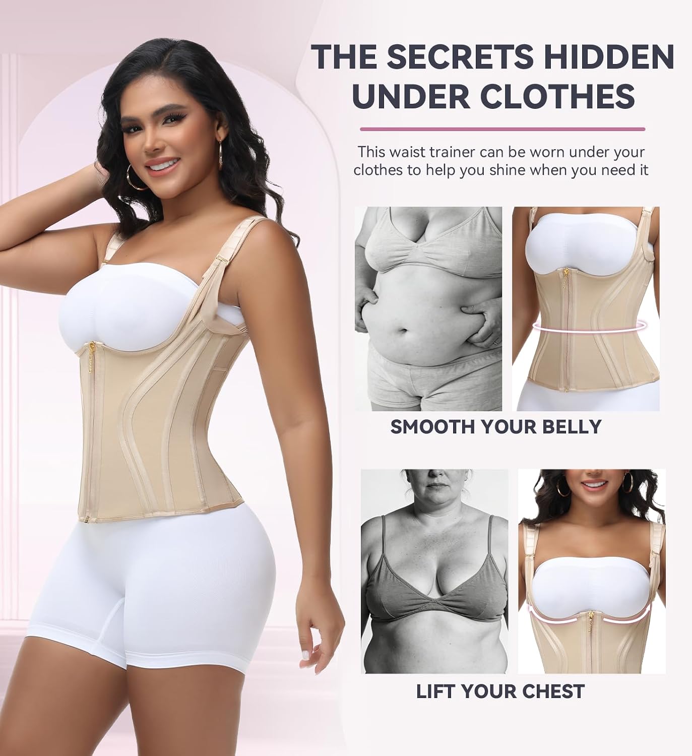 SHAPSHE Waist Trainer Tummy Control Corset — image 2
