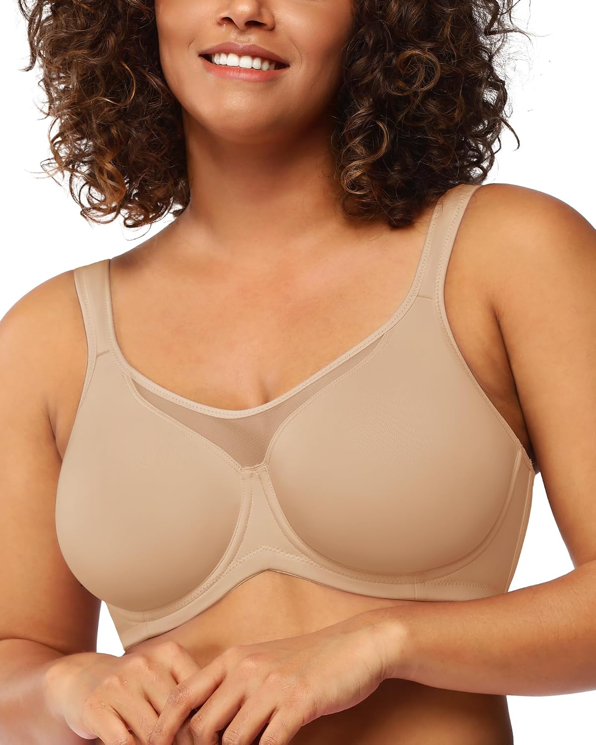 HSIA Full Coverage Coolcomfort Minimizer Bra
