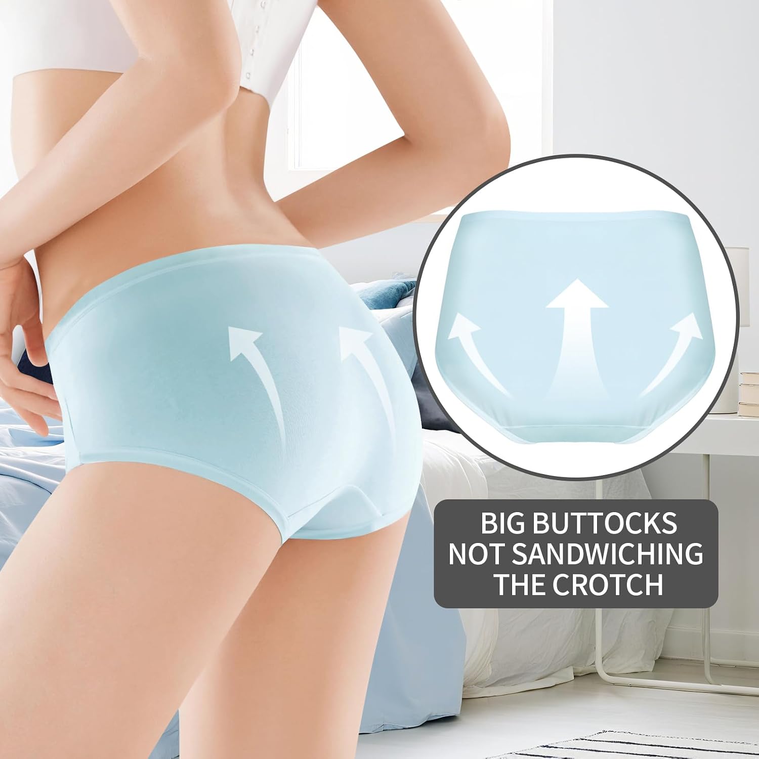 Sophproton Women's Cotton Underwear Multipack — image 4