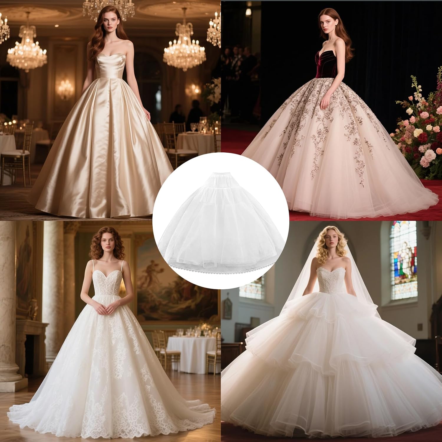 LJXploreMax 8-Layer Tulle Petticoat Underskirt — image 6