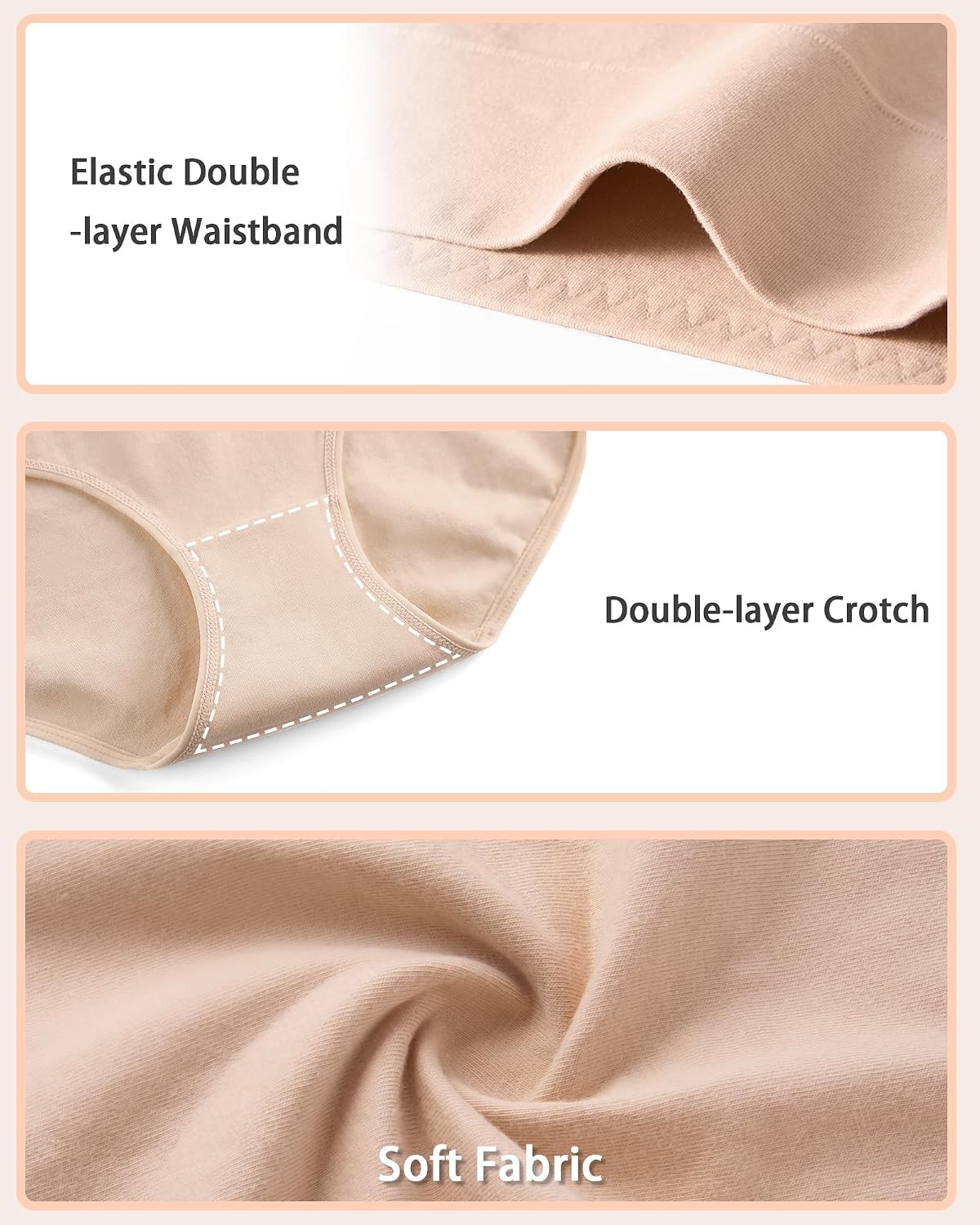 ORLAROY High Waisted Cotton Briefs 5-Pack — image 6