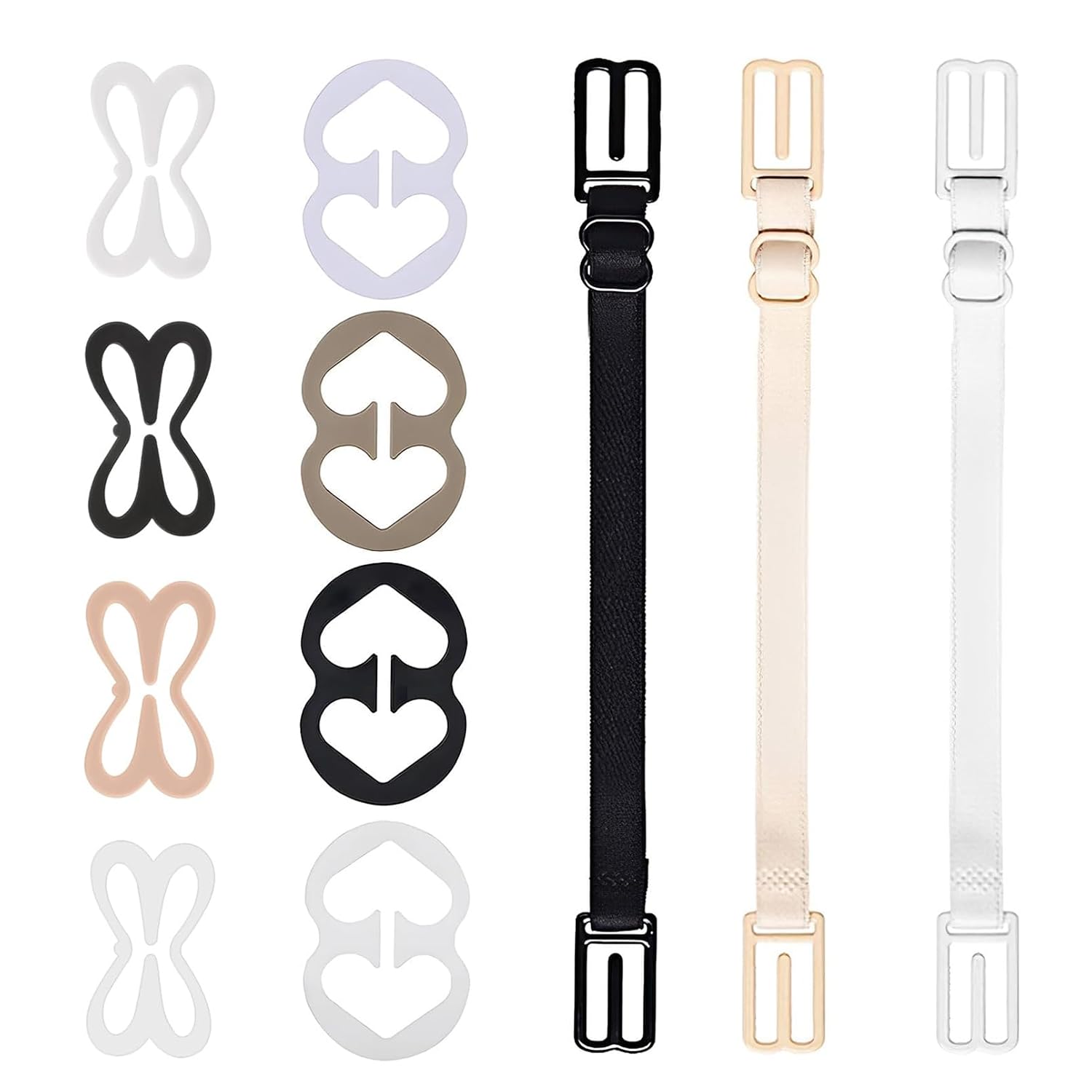 FIVEGOGO Bra Strap Clips Holders