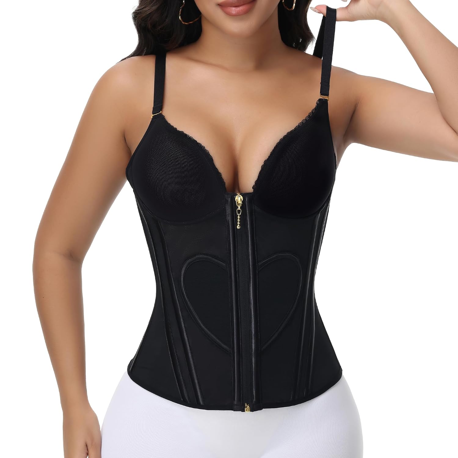 SHAPSHE Waist Trainer Bustier Corset for Women