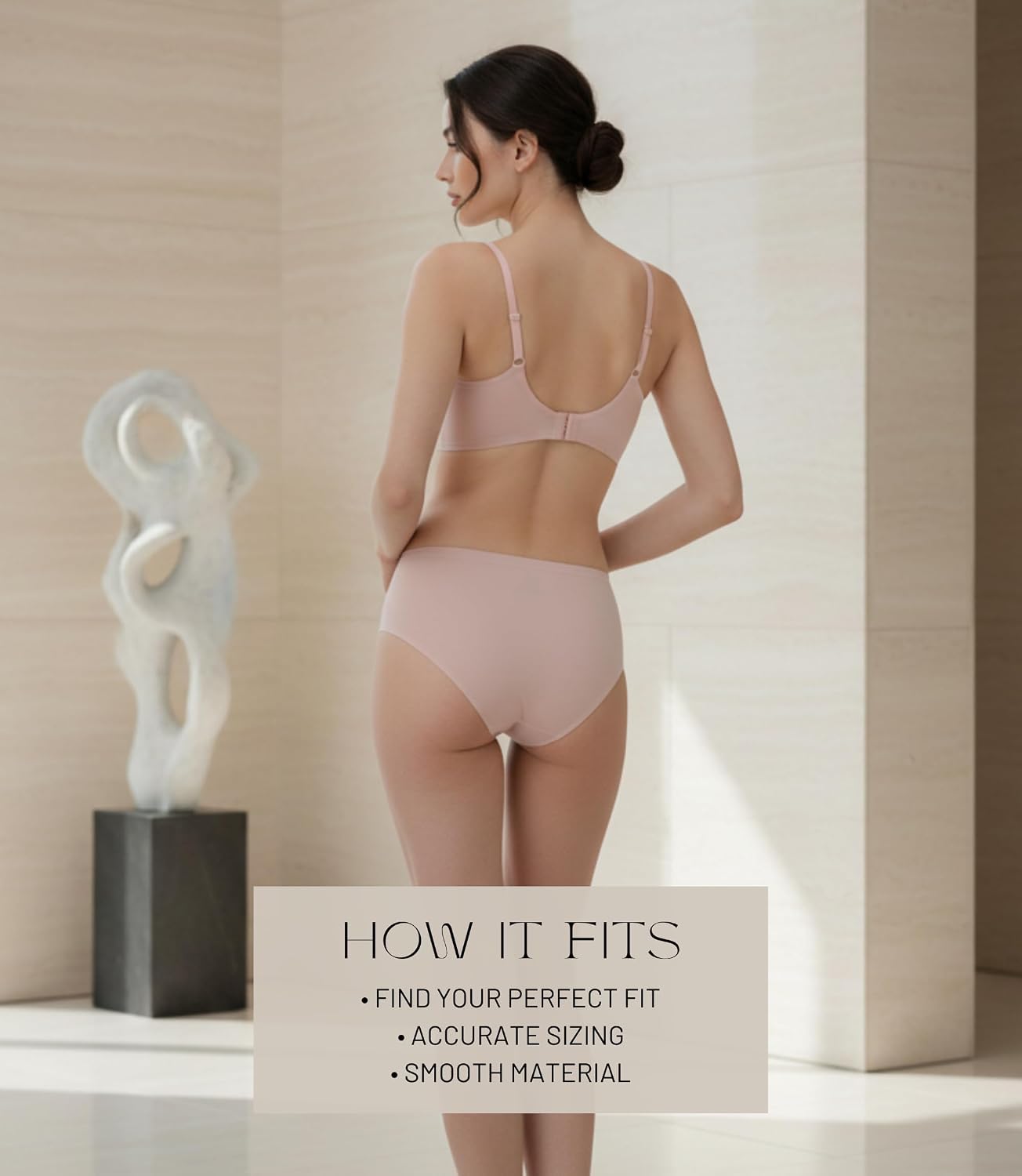 MONICA & ME Seamless Sports Bra and Panty Set — image 3