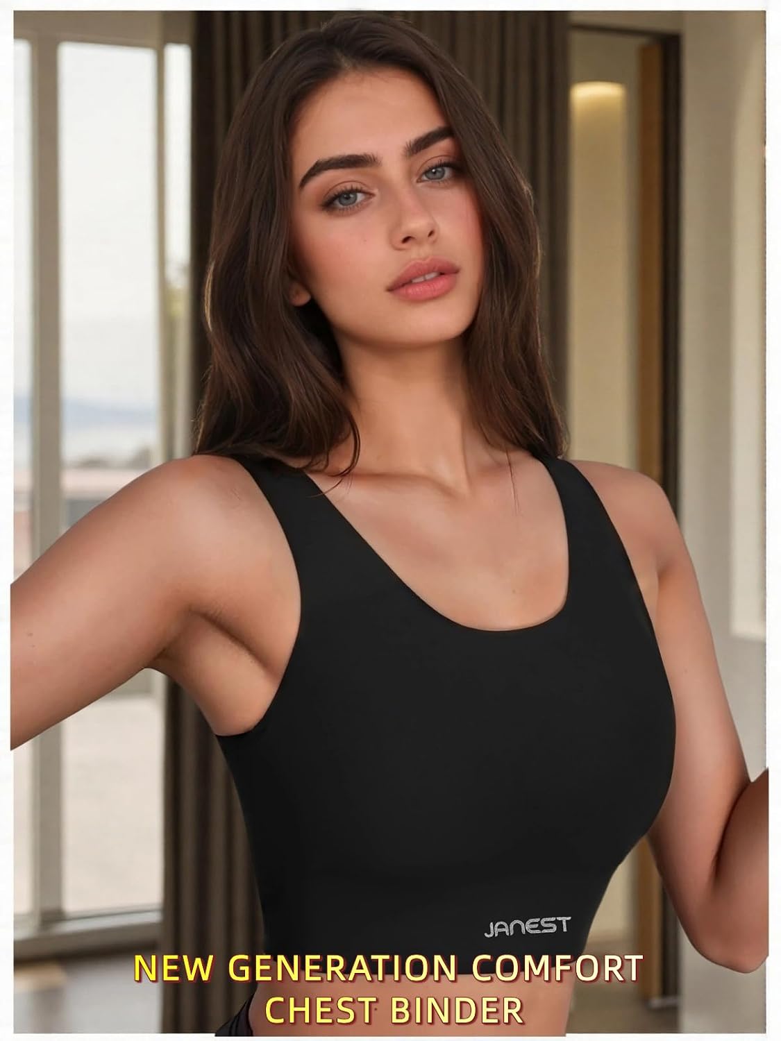 JANESTER Seamless Chest Binder for Women — image 3