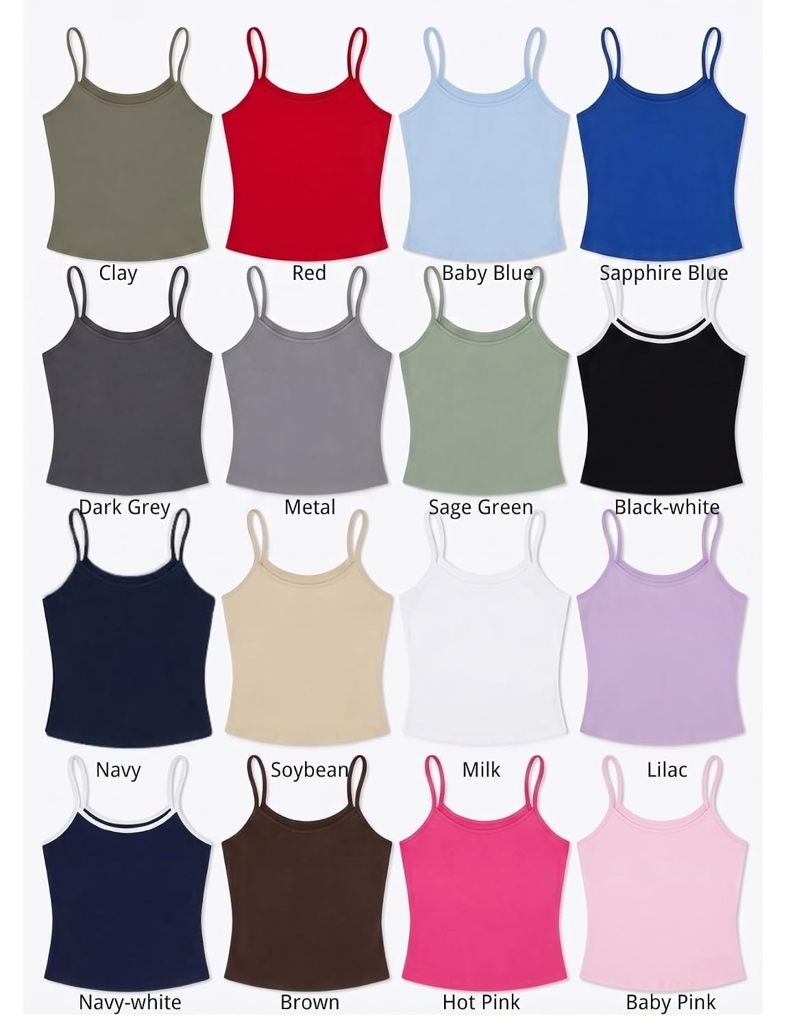 CHANGEZOE Women's Spaghetti Strap Cami Top — image 5