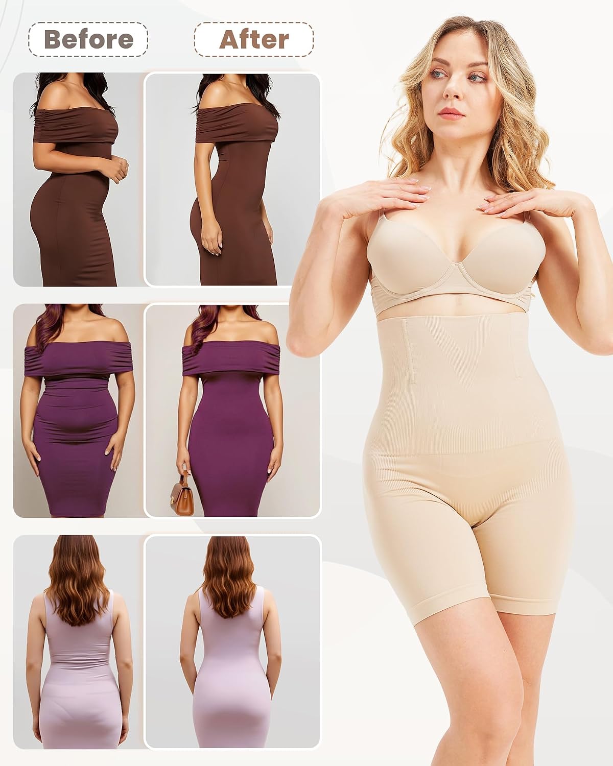 WyuuKi High Waisted Shapewear Shorts — image 4