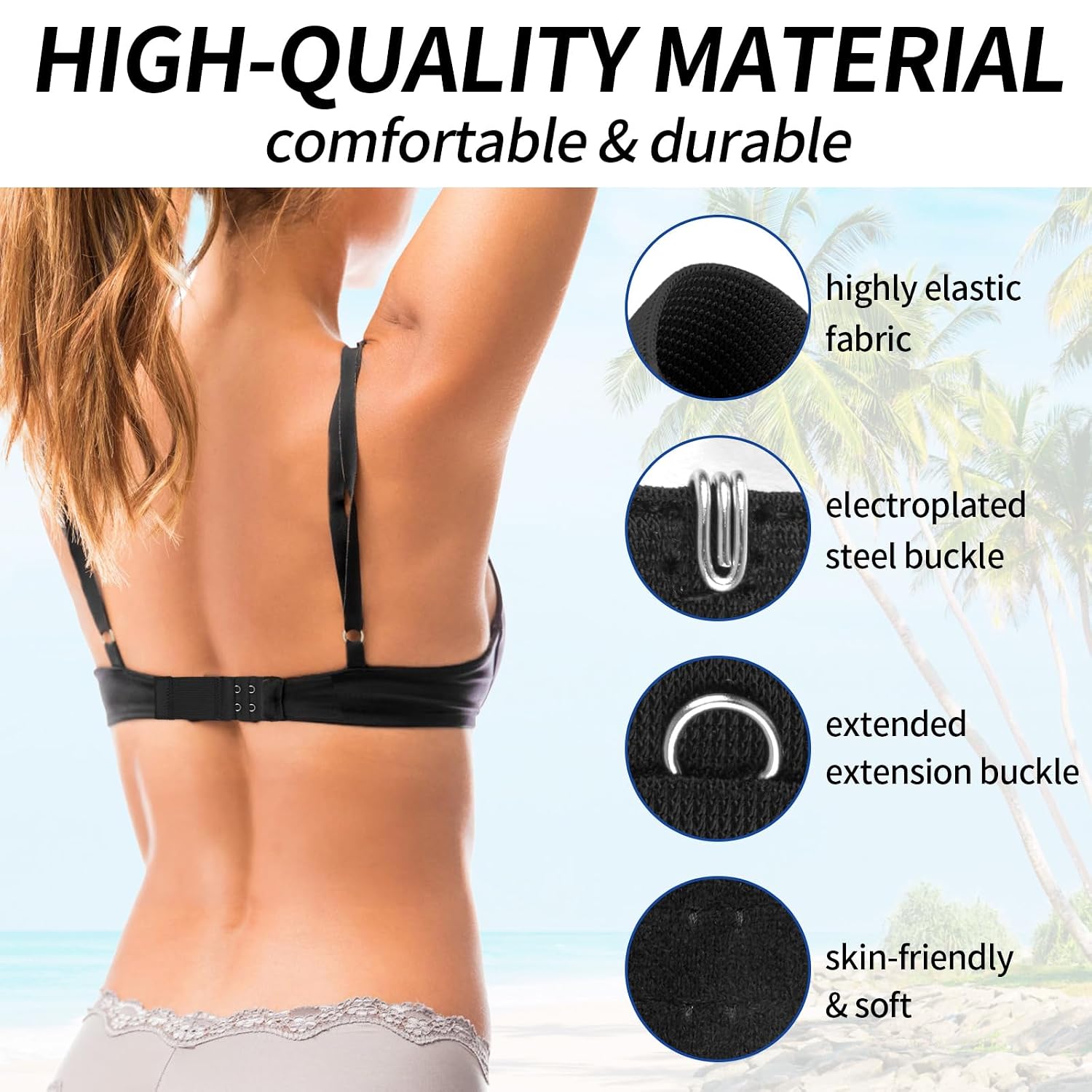PEASUG 2 Hook Bra Extender for Women — image 3