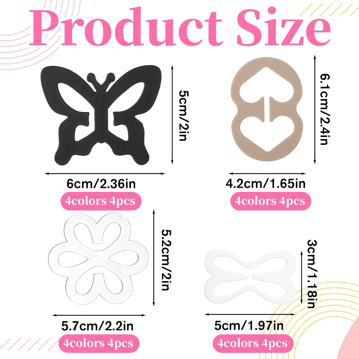 Bra Strap Clips for Racerback Converters — image 2