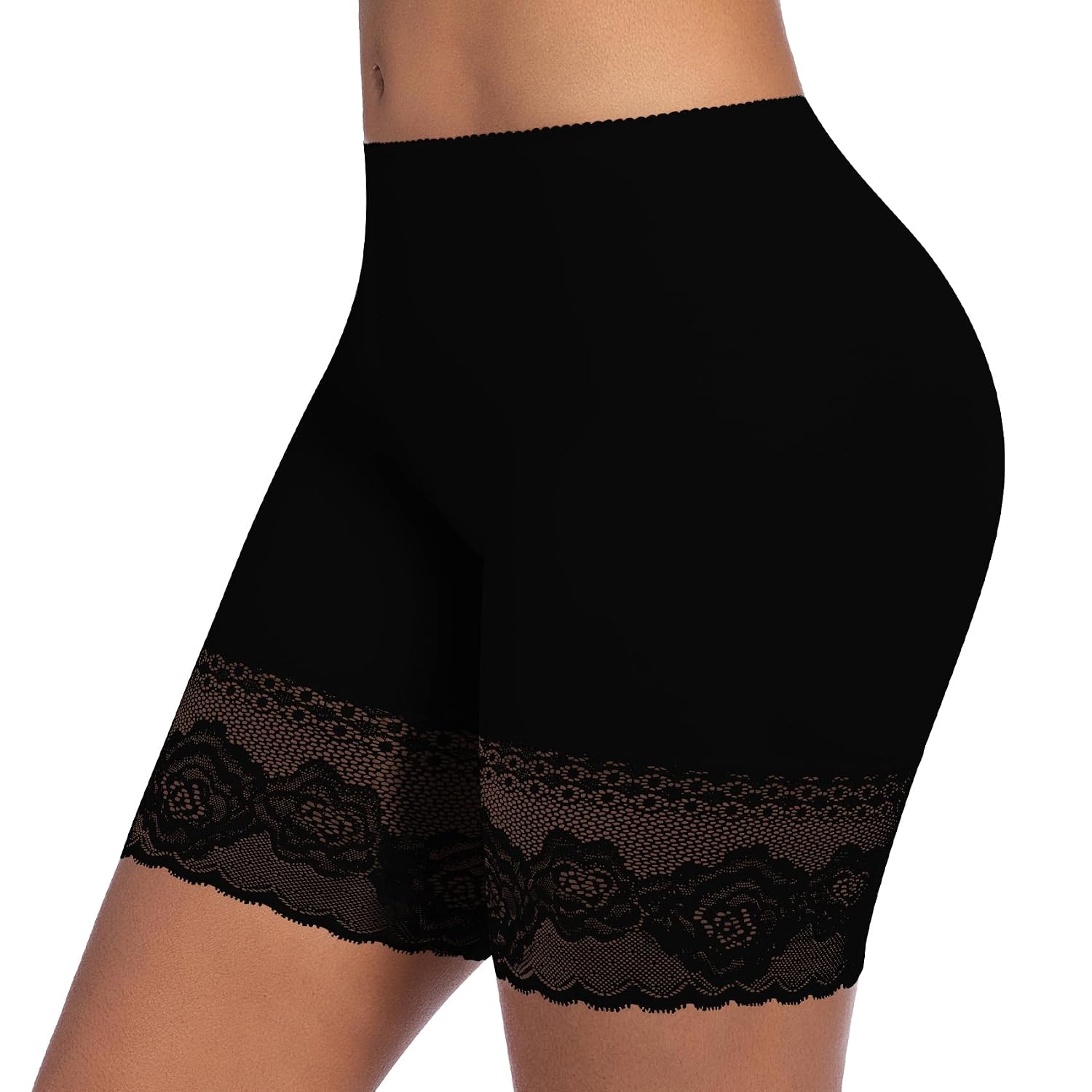 ONEW Seamless Lace Boyshorts for Women