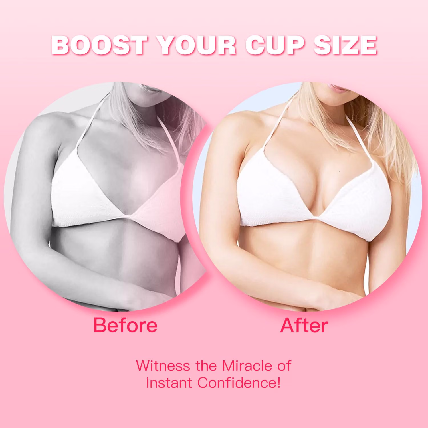 CharmX Silicone Bra Inserts for Cleavage Push Up — image 6