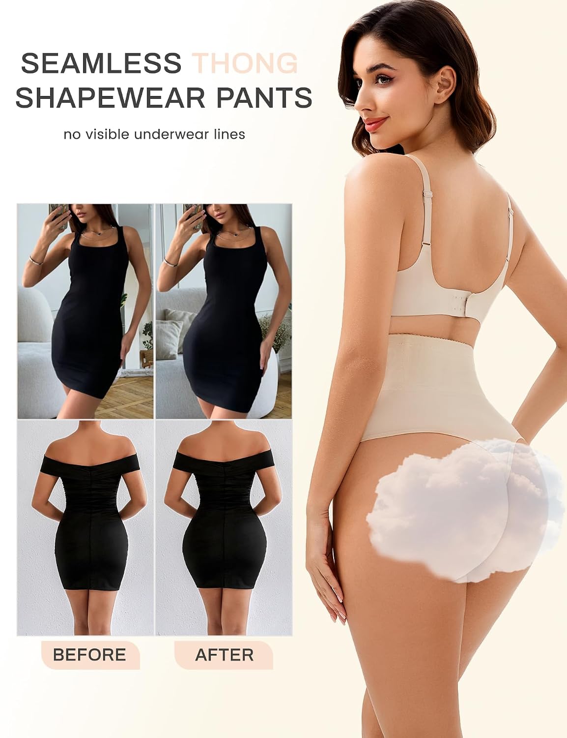 JulyGirl High Waist Tummy Control Thong — image 5